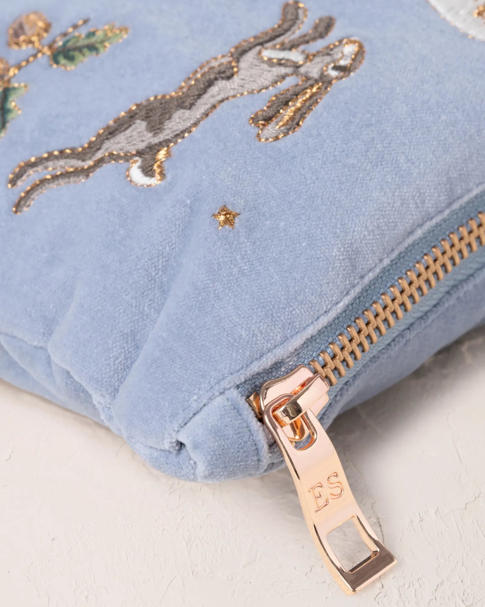 Enchanted Woodland Powder Blue Everyday Pouch