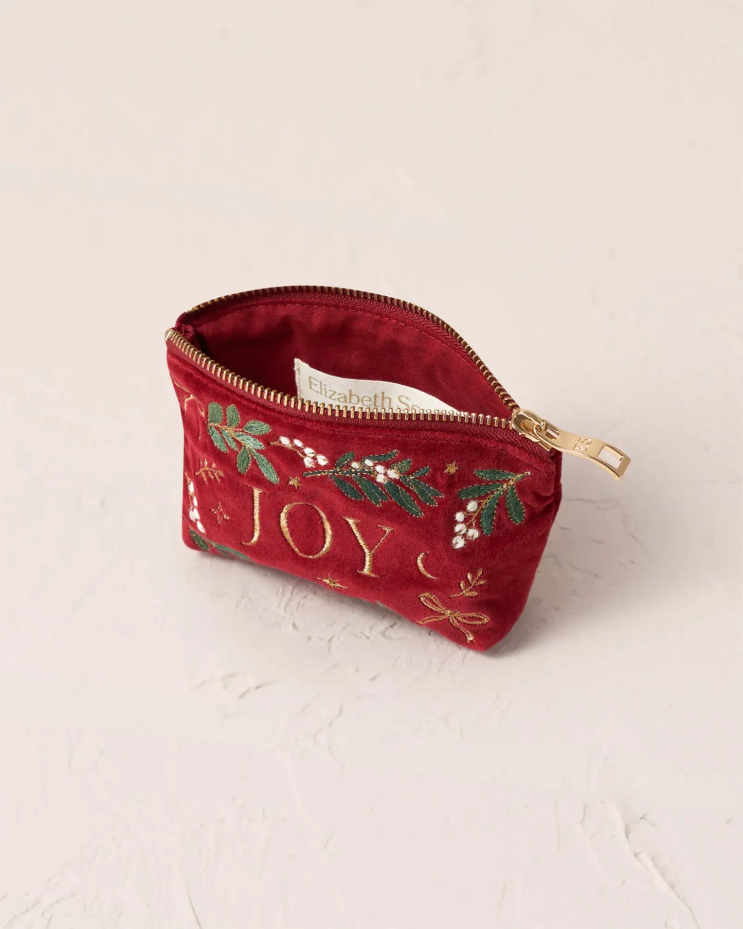 Give Joy Coin Purse - Rouge
