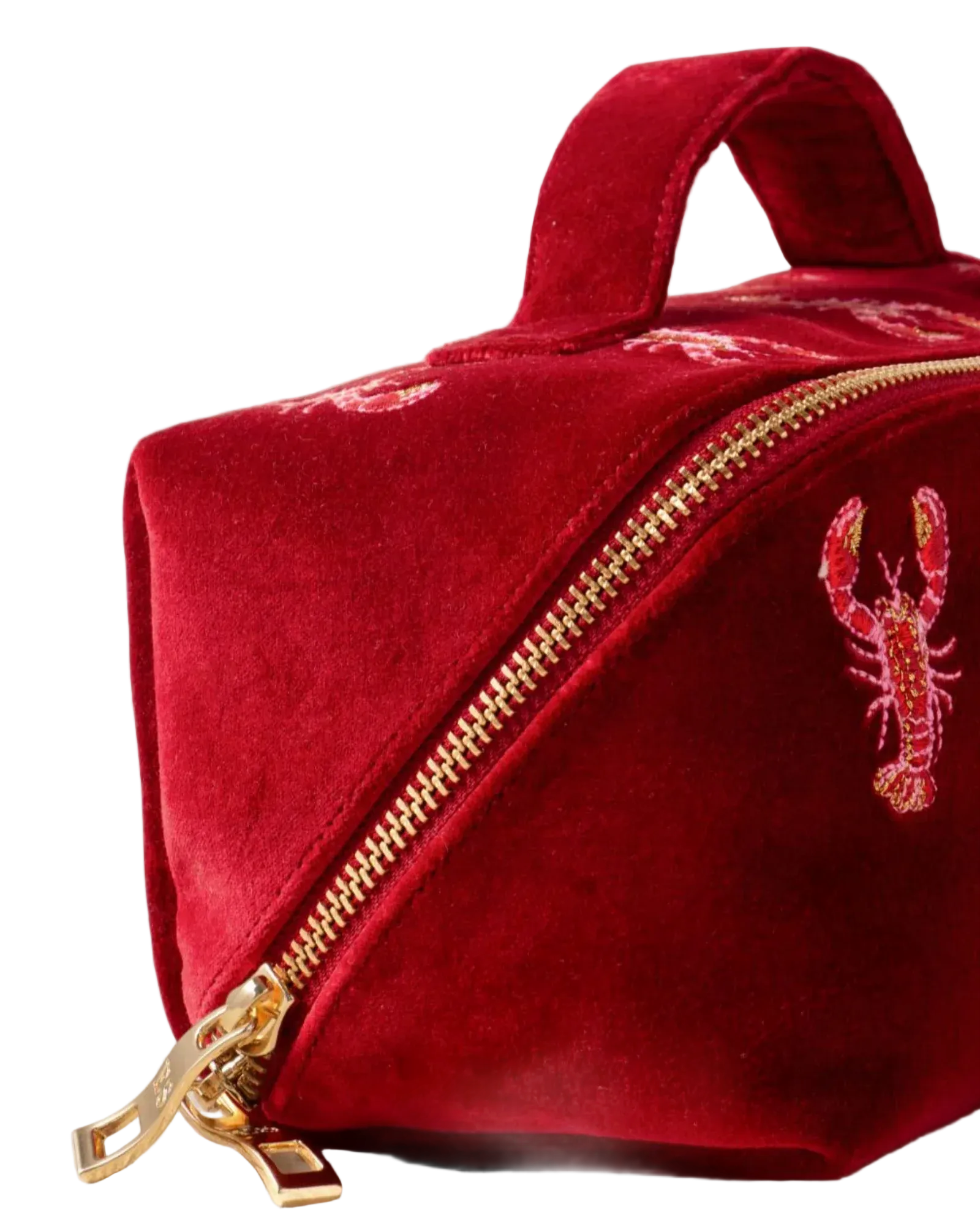 Lobster Open Flat Makeup Bag