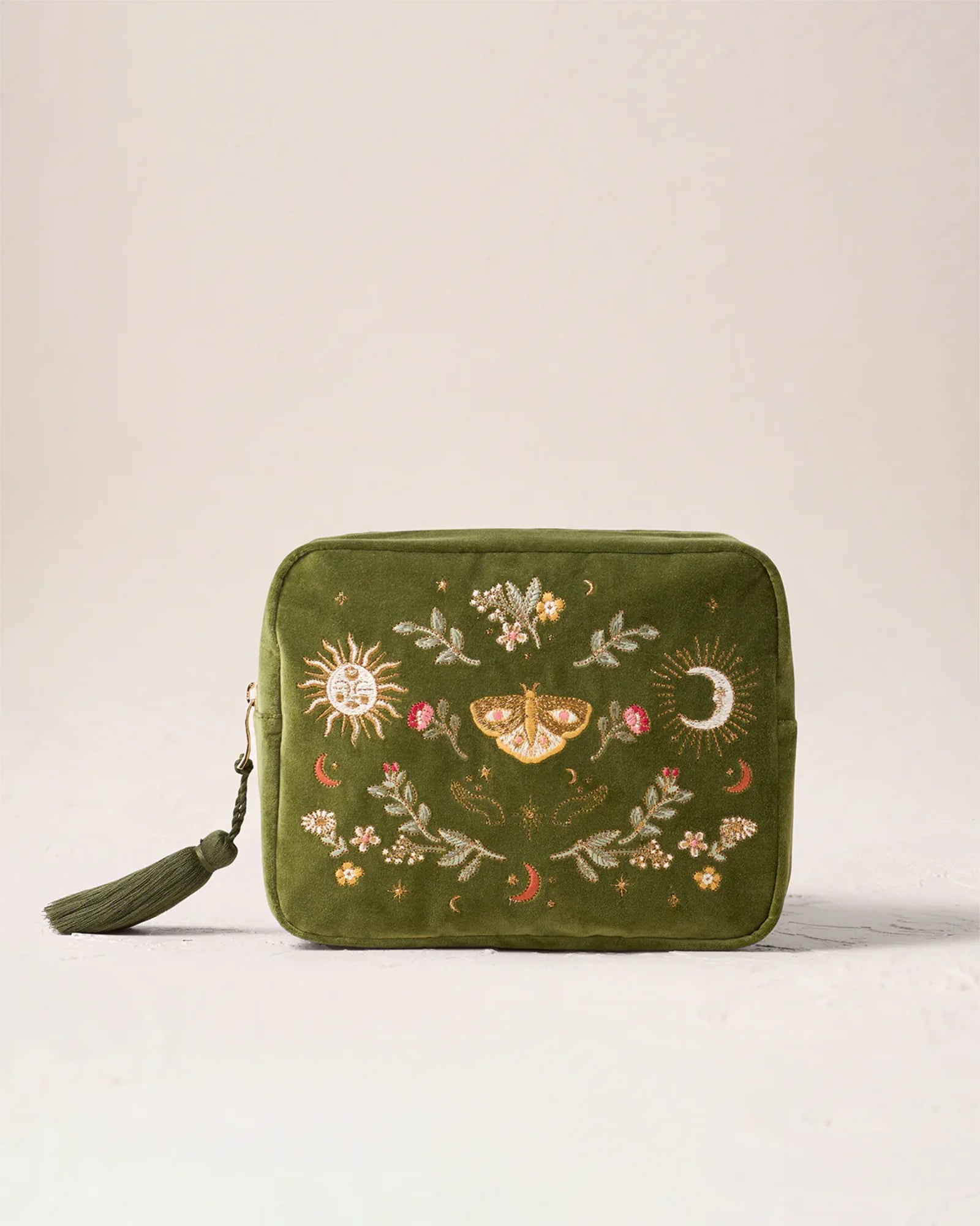 Midnight Mysticism Wash Bag - Fern