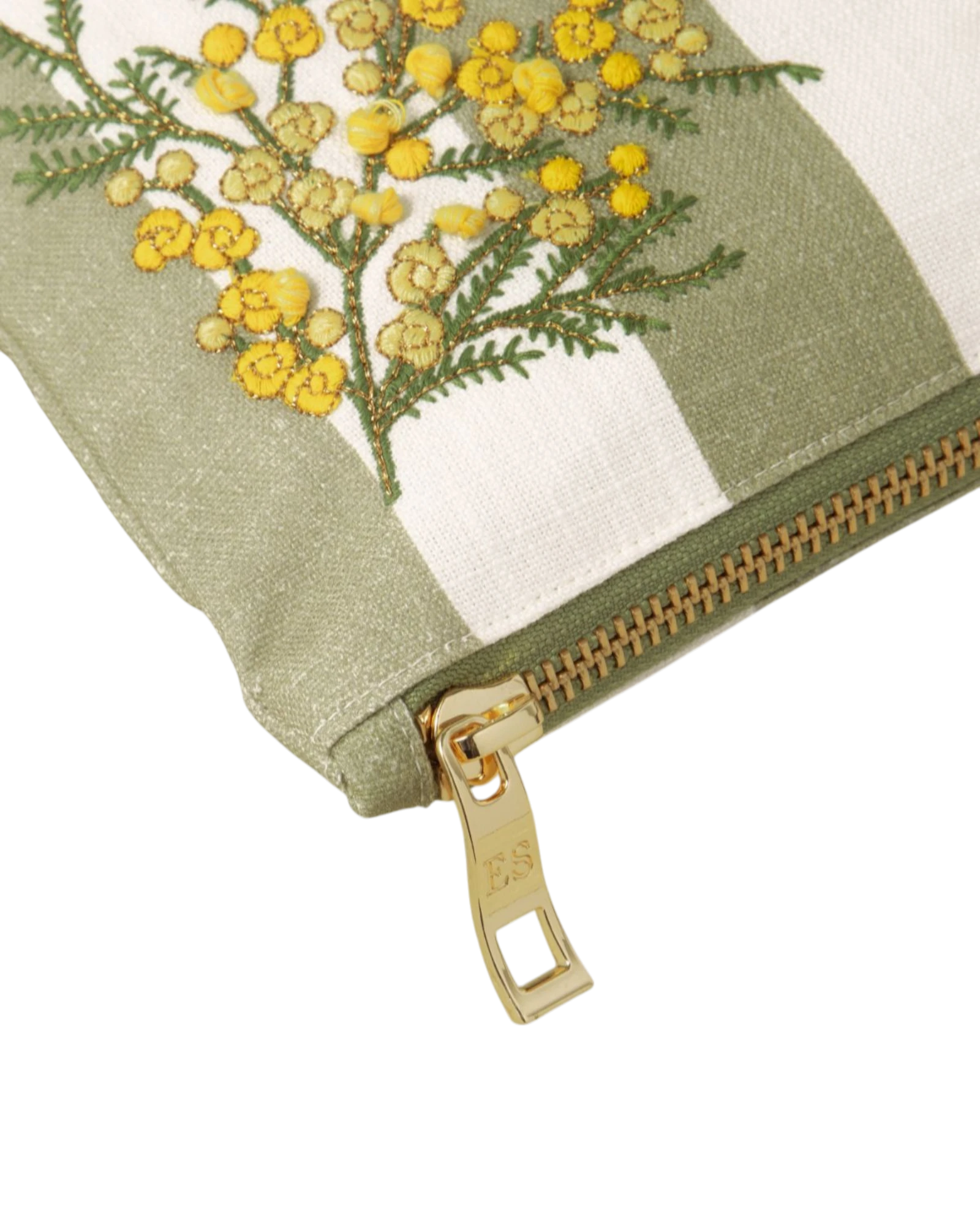 Mimosa Stripe Printed Everyday Pouch