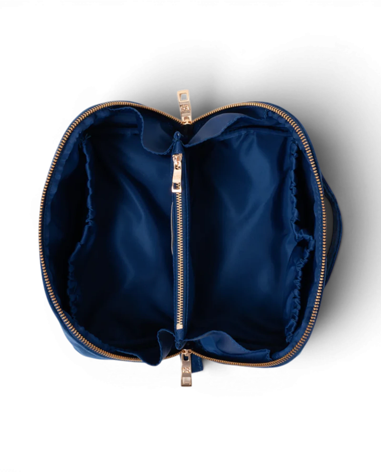 Orange Blossom Open Flat Makeup Bag