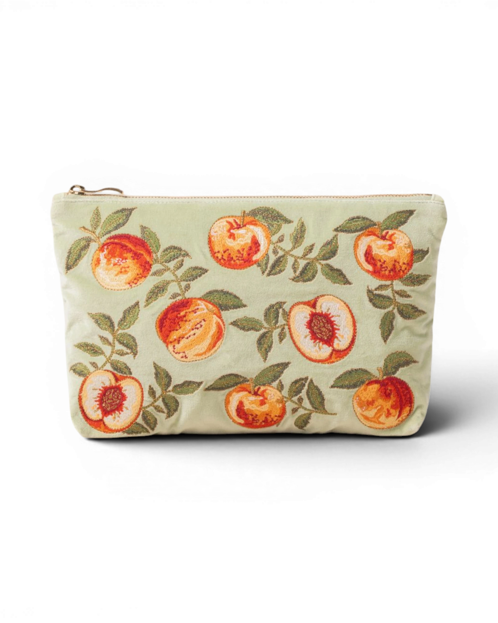 Summer Peach Everyday Pouch - Celadon