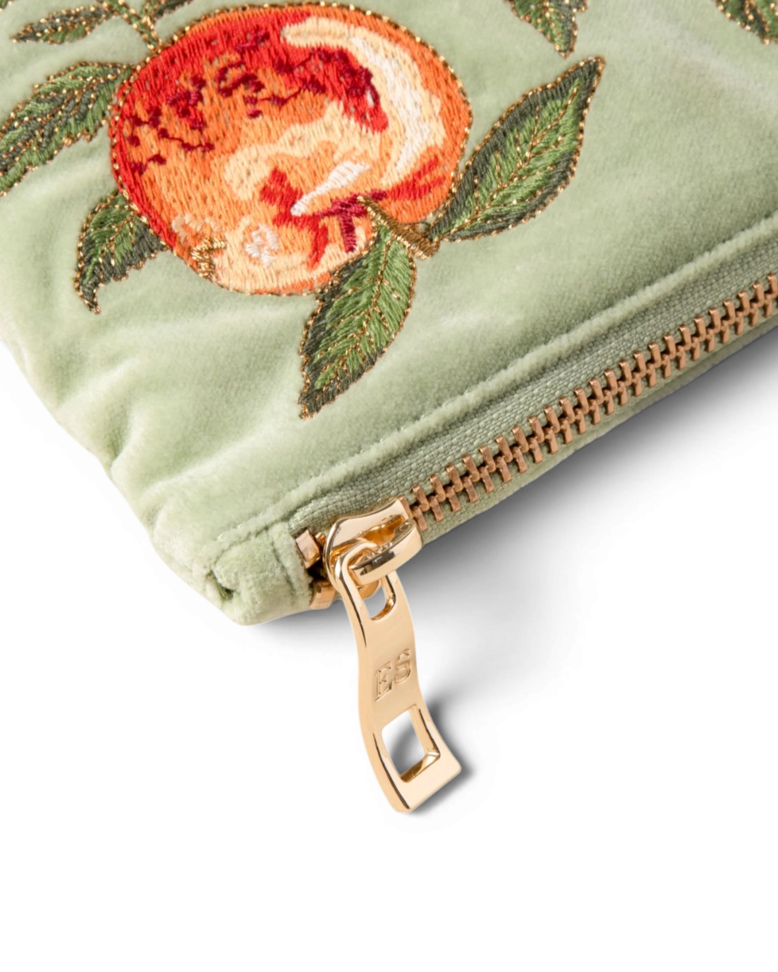 Summer Peach Everyday Pouch - Celadon