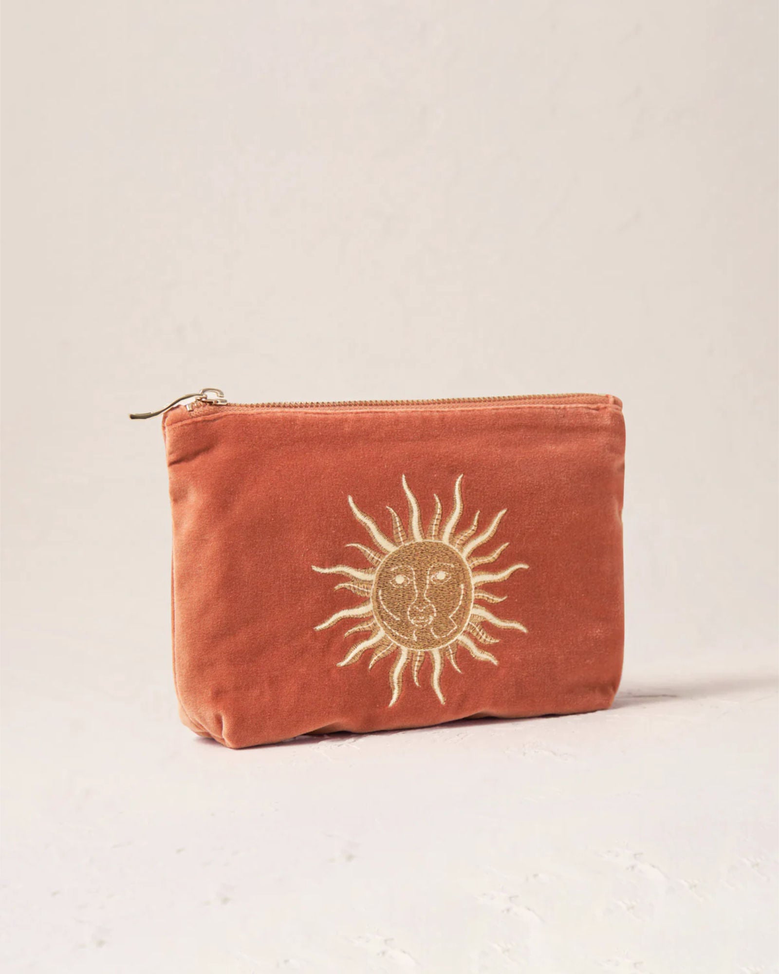 Sun Goddess Rust Mini Pouch