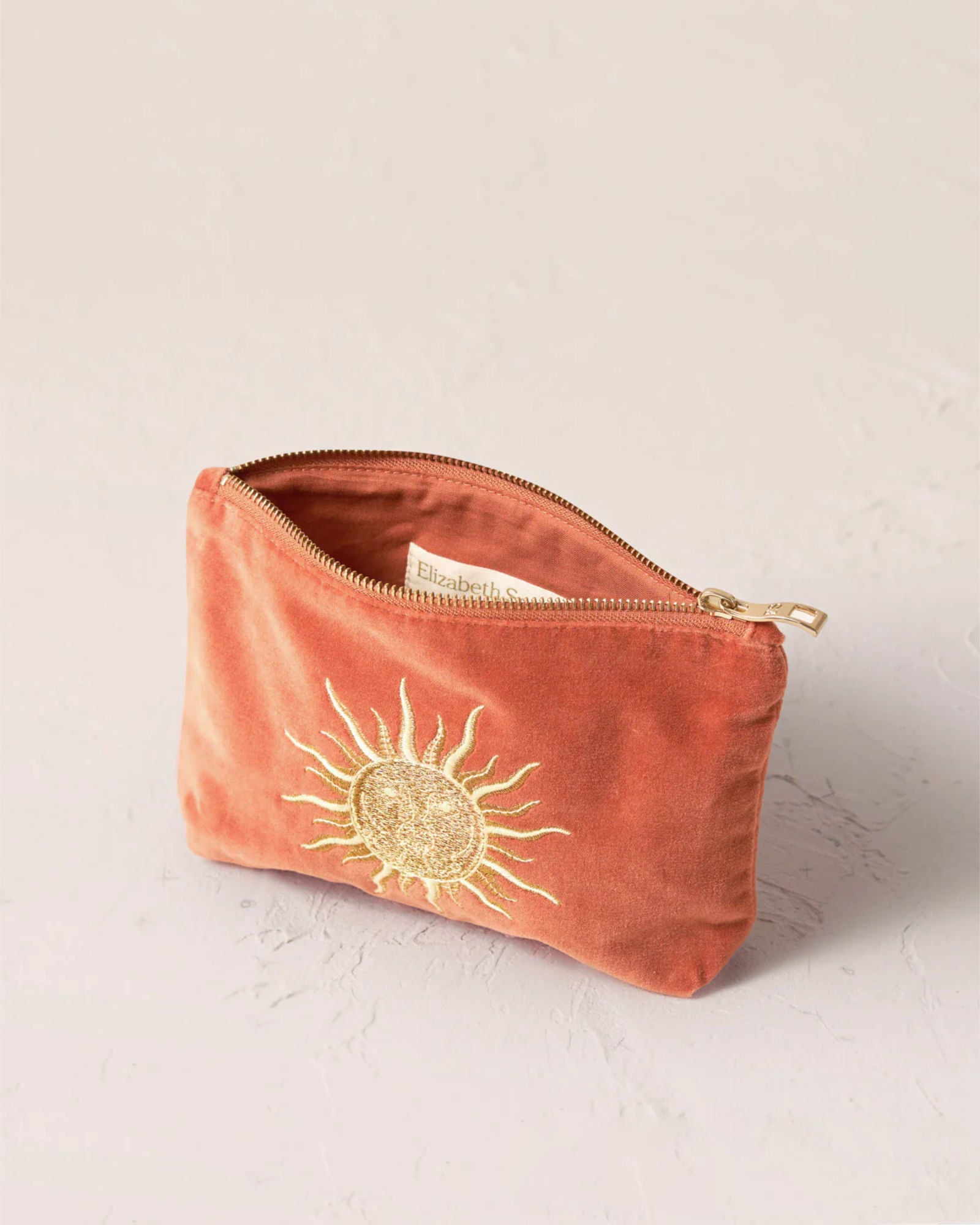 Sun Goddess Rust Mini Pouch