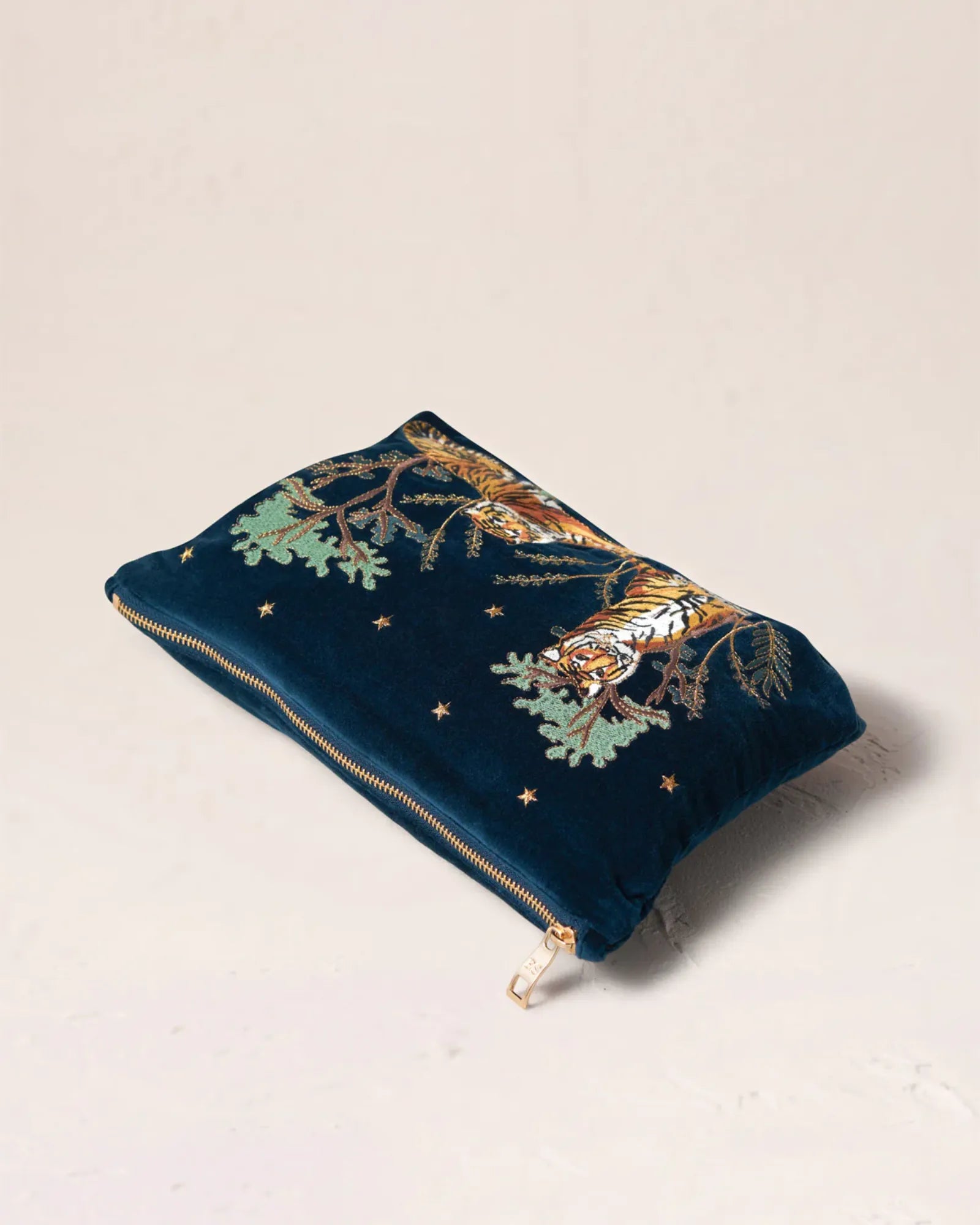 Tiger Conservation Everyday Pouch - Ink Blue