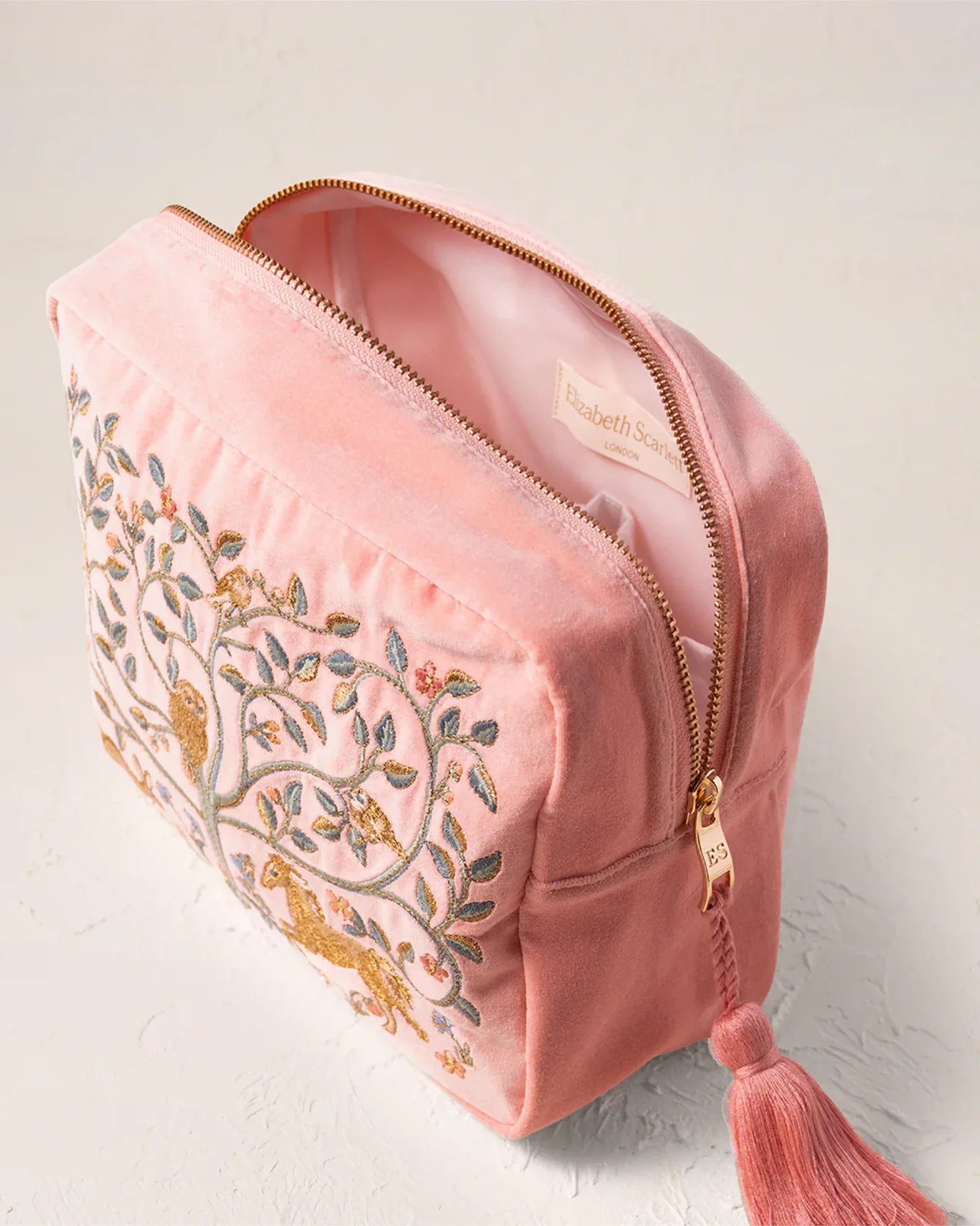 Tree of Life Wash Bag - Blush