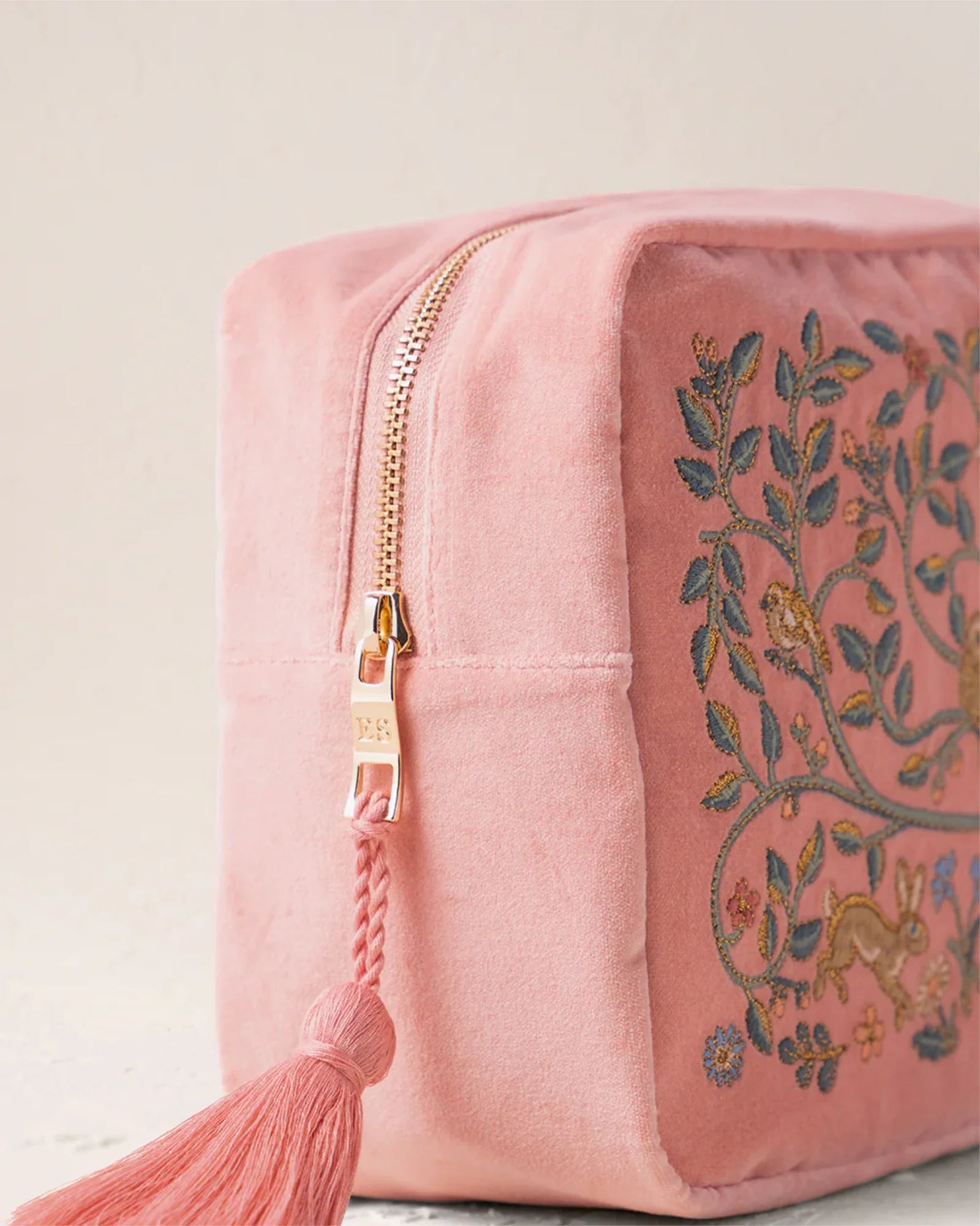 Tree of Life Wash Bag - Blush