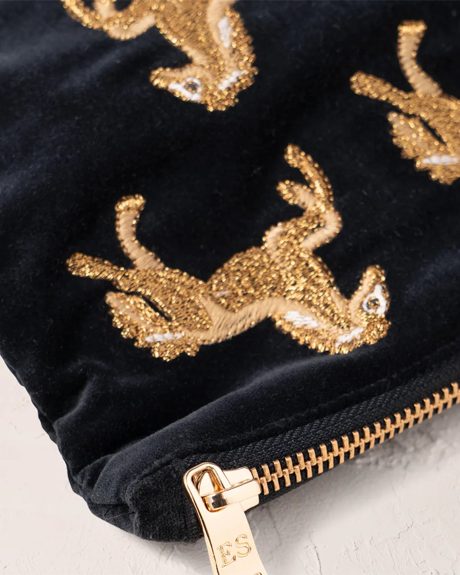 Wild Horses Everyday Pouch - Charcoal