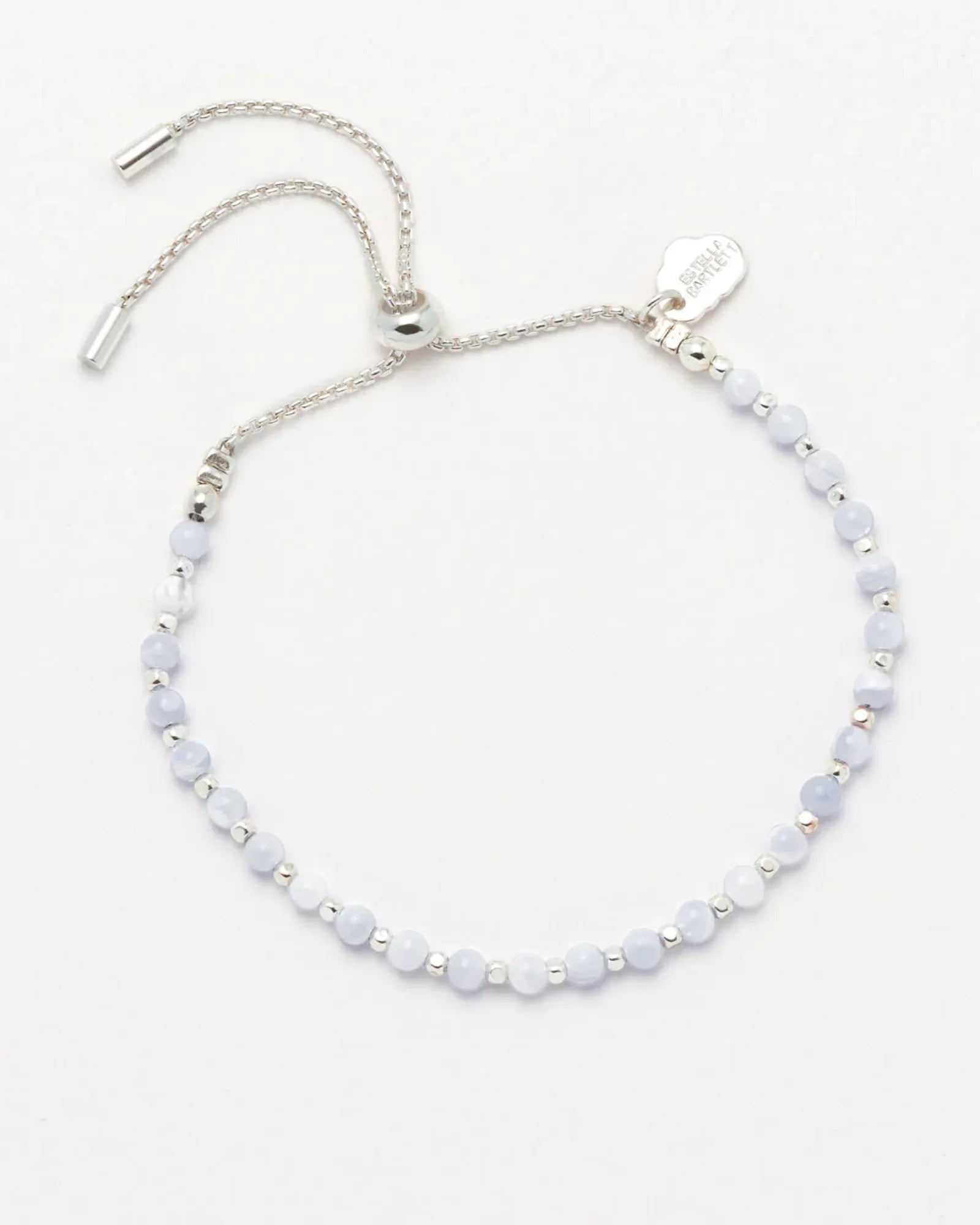 Gemstone Amelia Bracelet - Blue Lace Agate