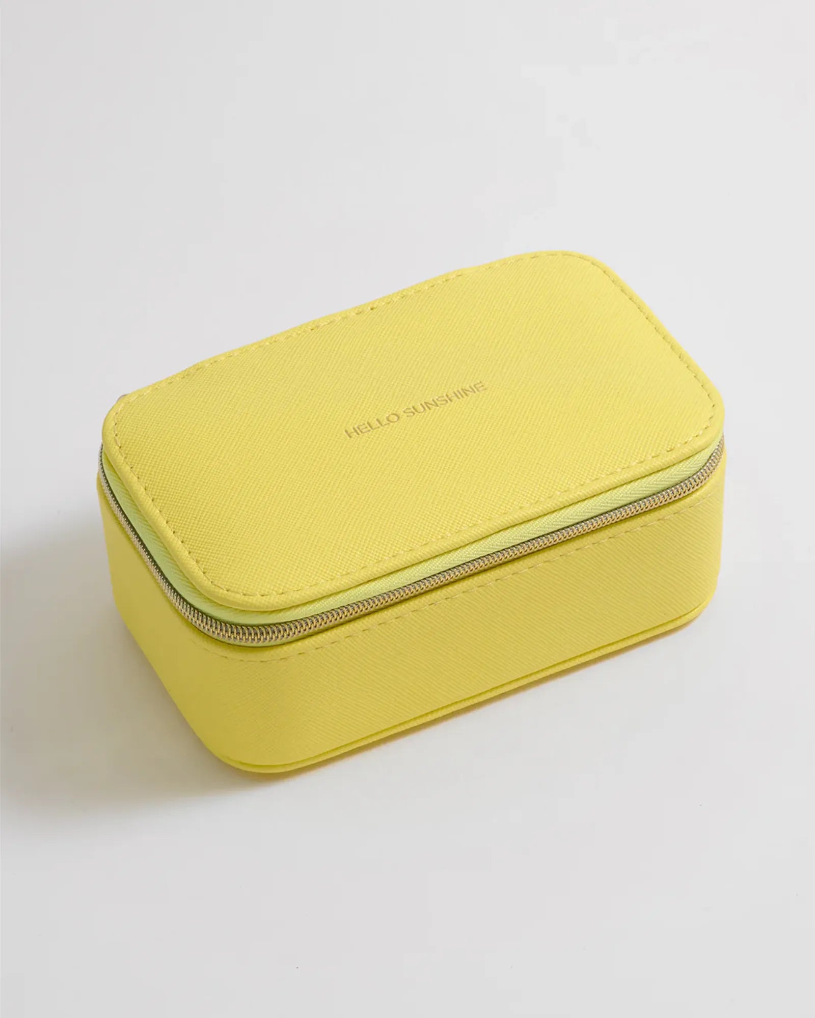 Mini Jewellery Box - Yellow