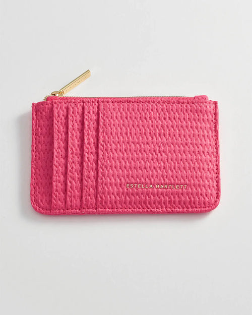 Rectangle Card Purse - Bright Pink