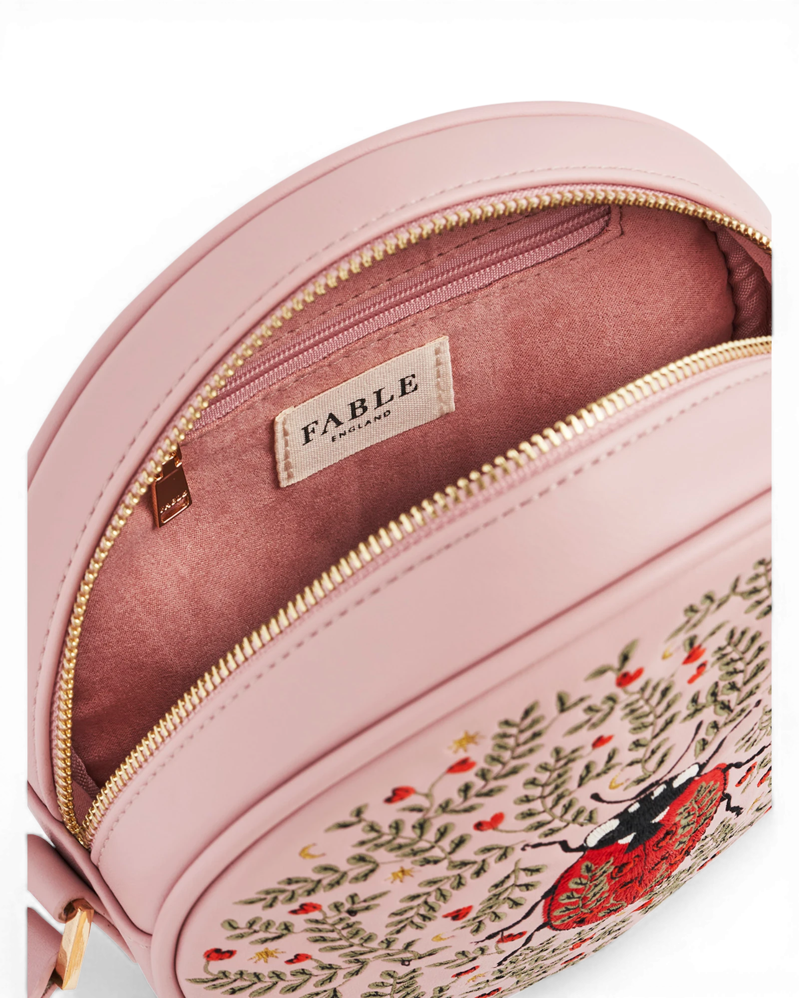 Chloe Pink Ladybird Circle Bag