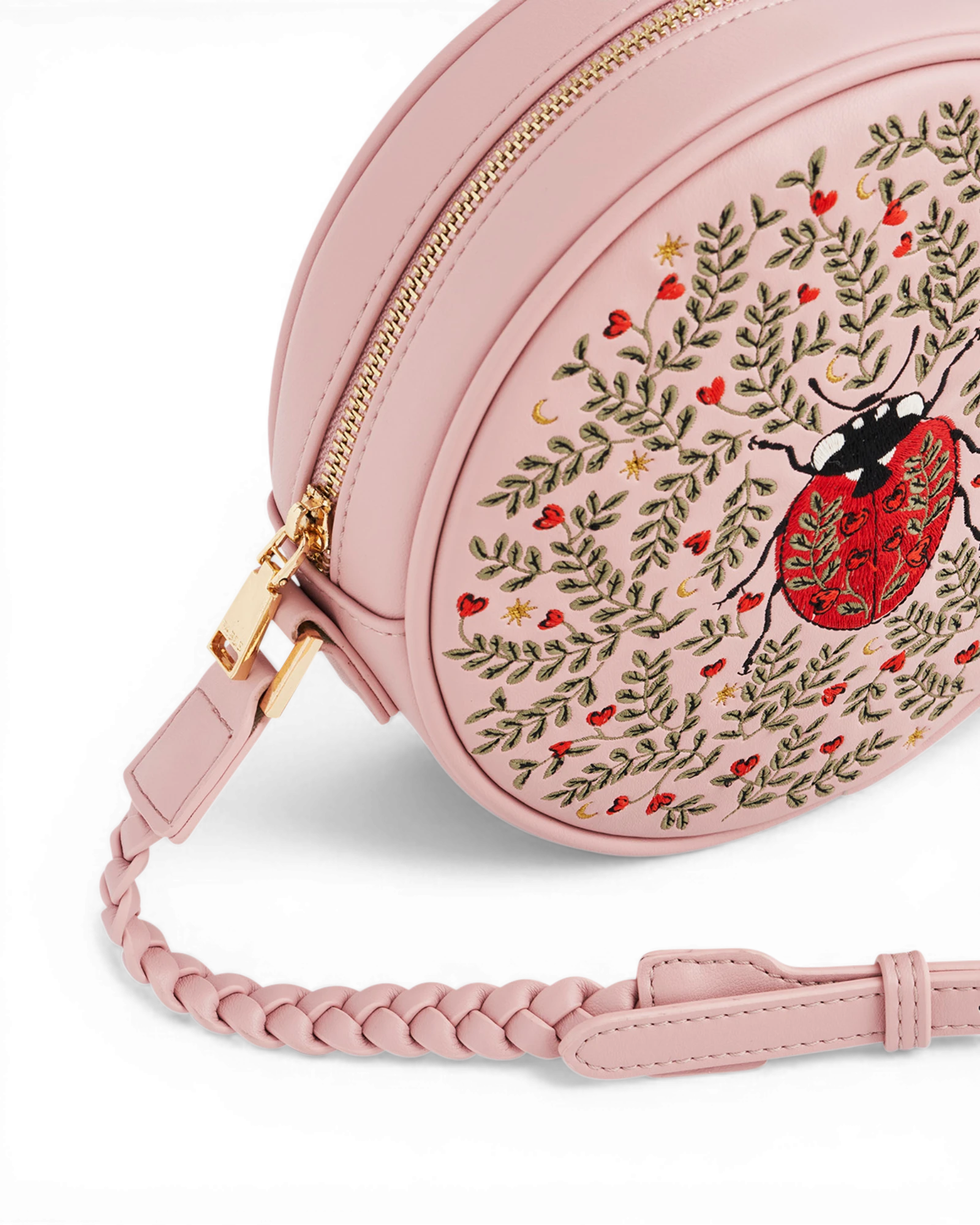 Chloe Pink Ladybird Circle Bag
