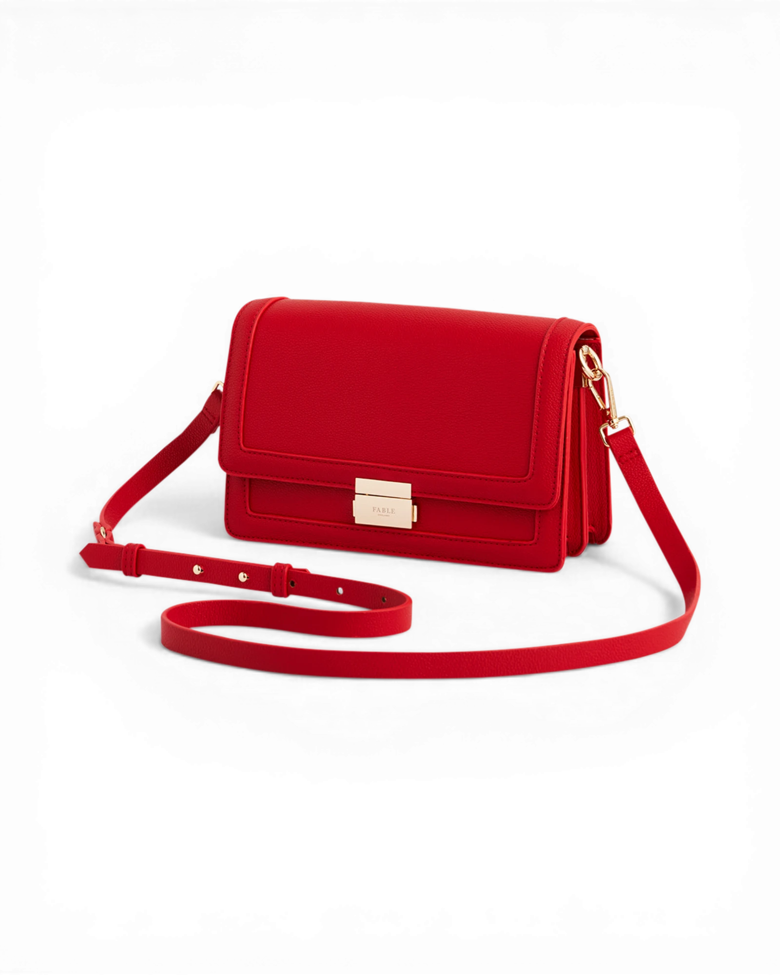 Kate Foldover Bag - Red