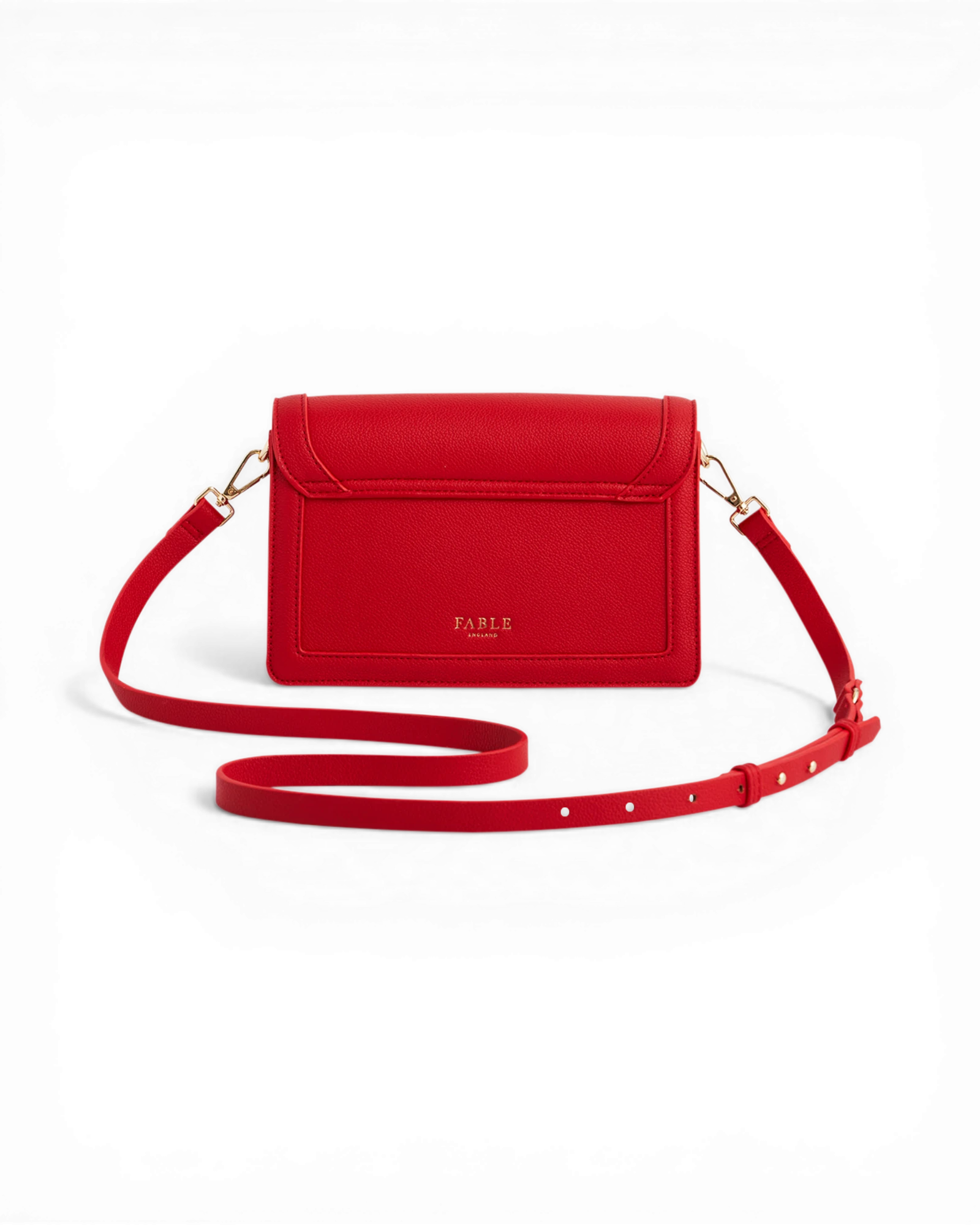 Kate Foldover Bag - Red
