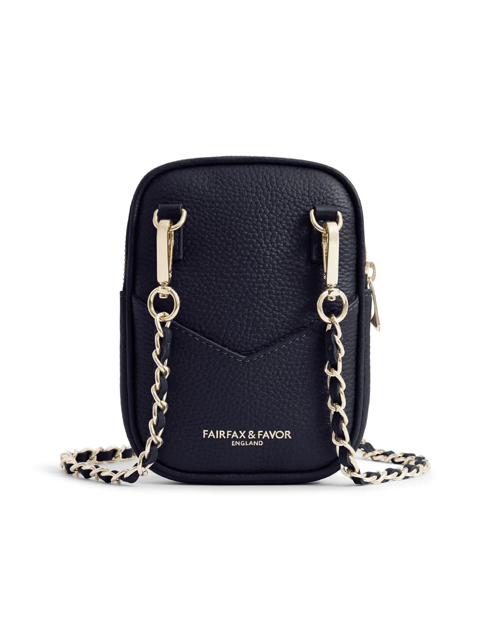 Mini Finsbury Cross Body Bag - Navy Suede