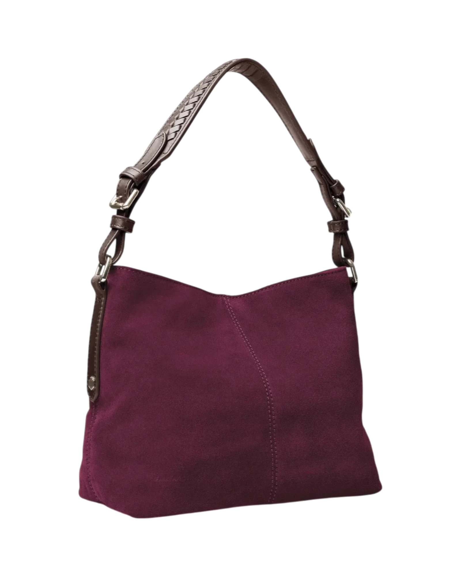 Mini Tetbury Handbag - Elderberry Suede