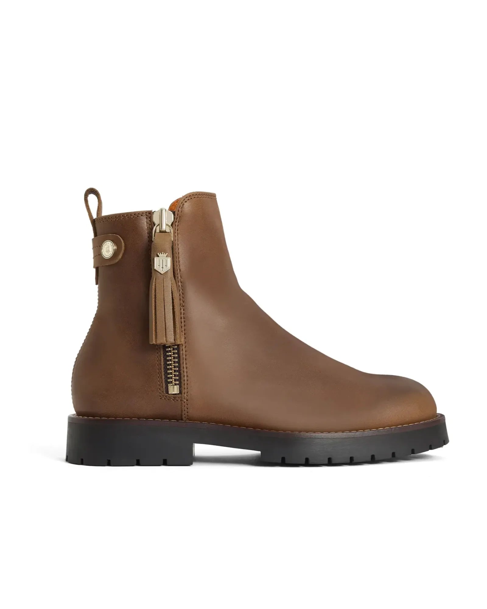 Oakham Waterproof Boot - Oak Leather