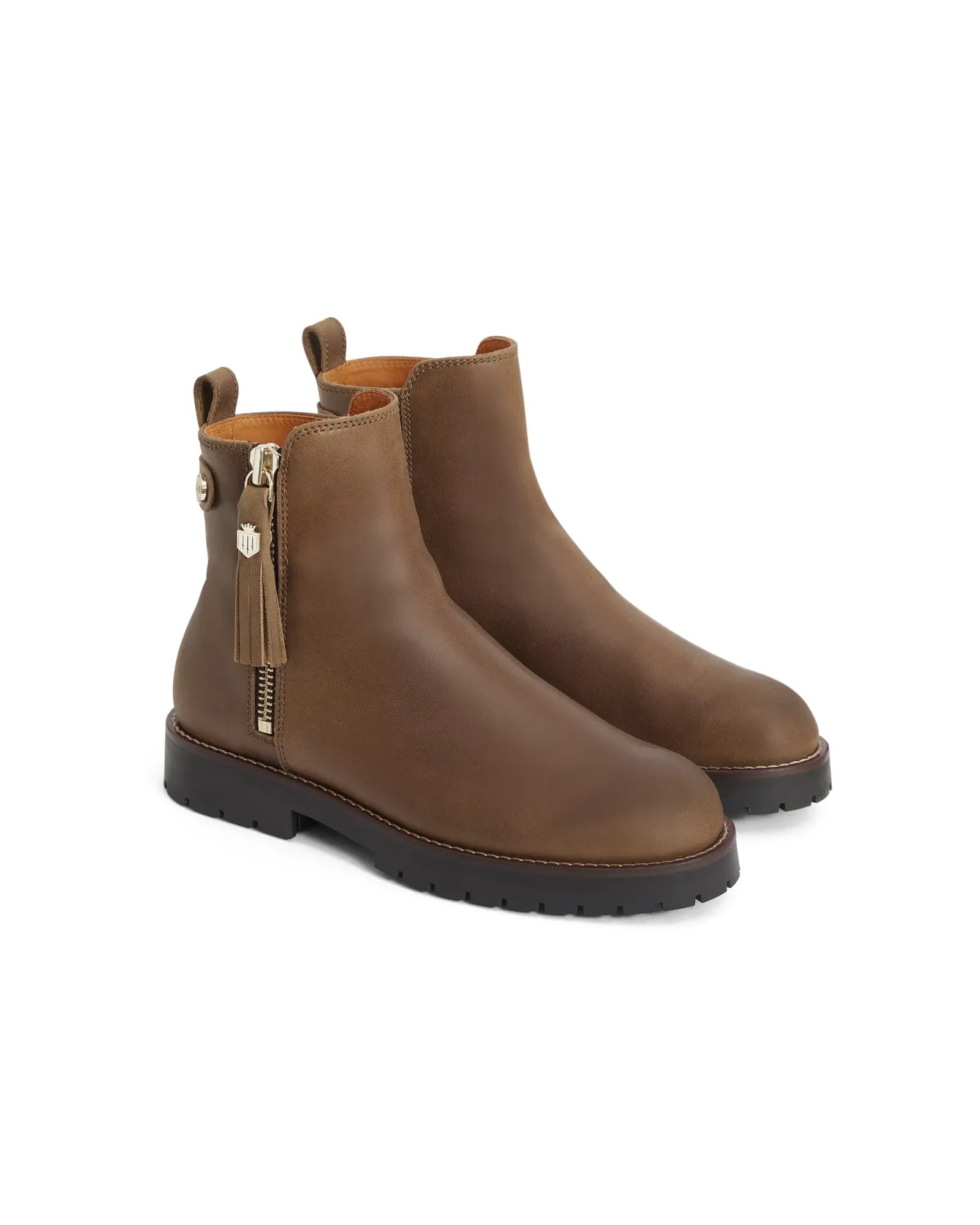 Oakham Waterproof Boot - Oak Leather