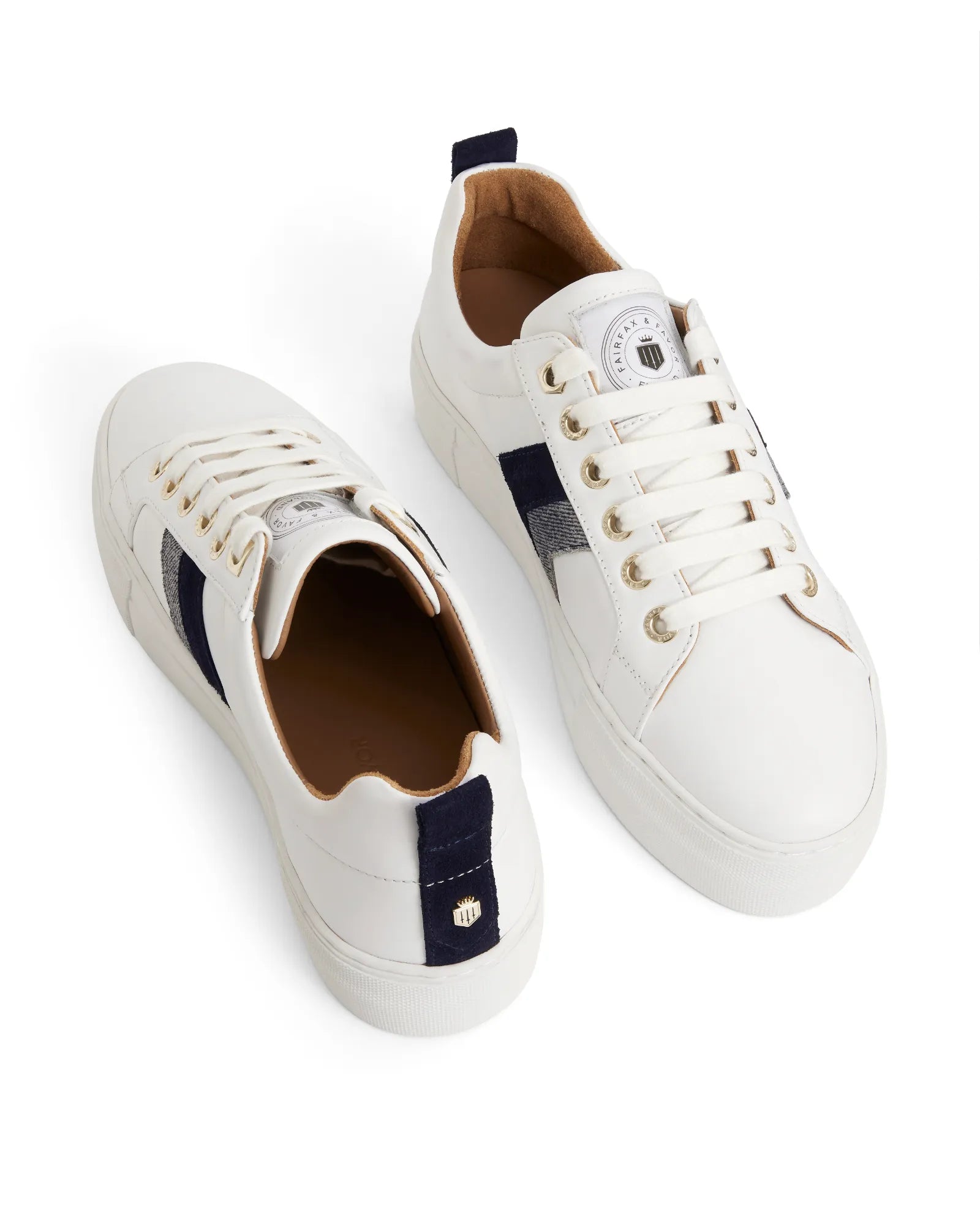 Platform Alexandra Trainer - Navy/Denim