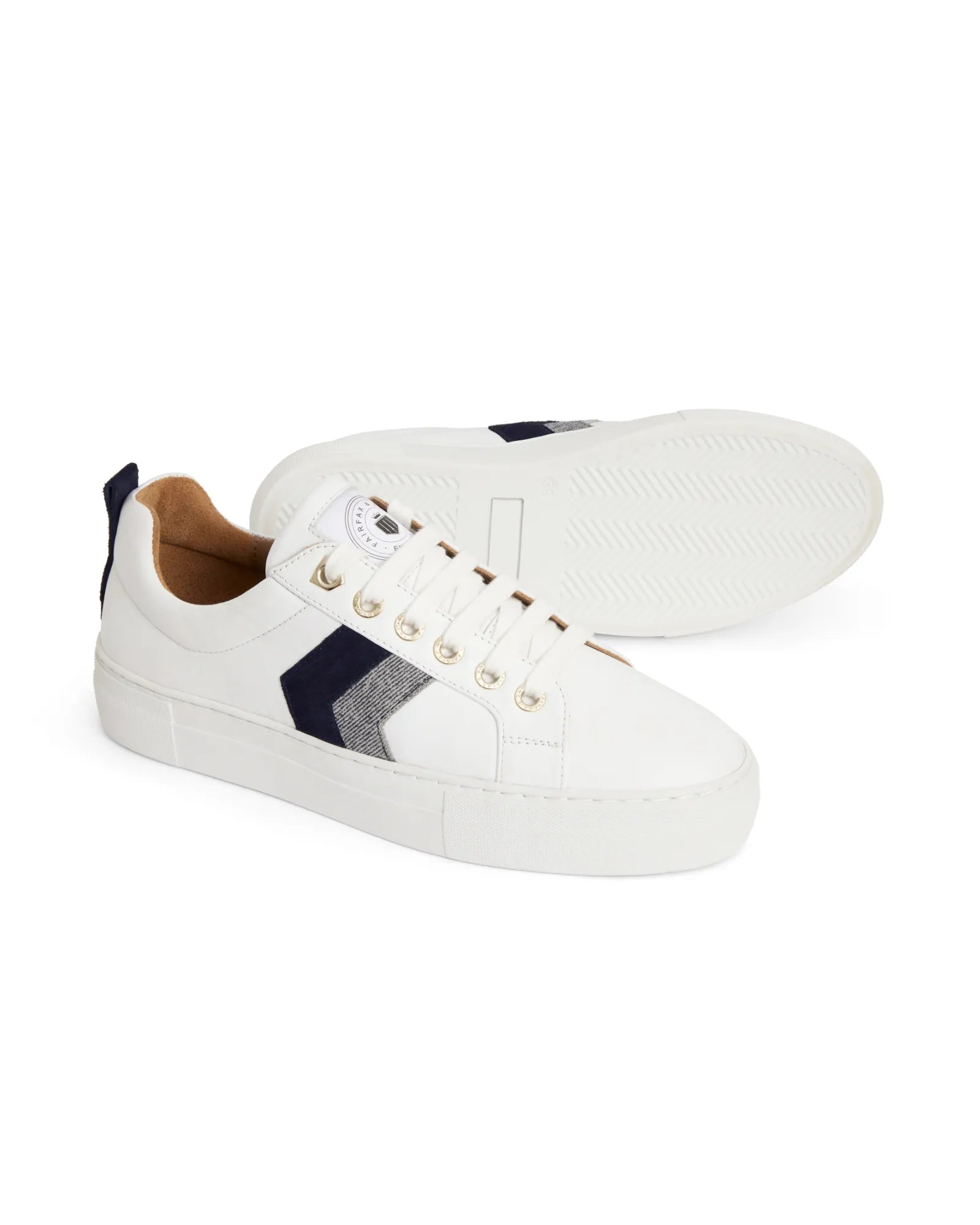 Platform Alexandra Trainer - Navy/Denim