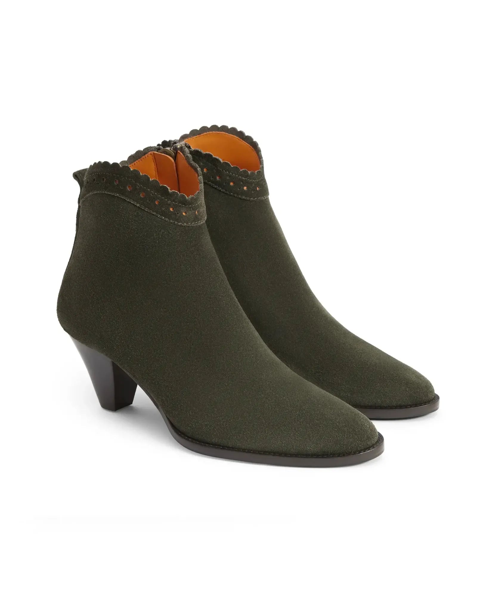 Regina Moss Green Ankle Boot