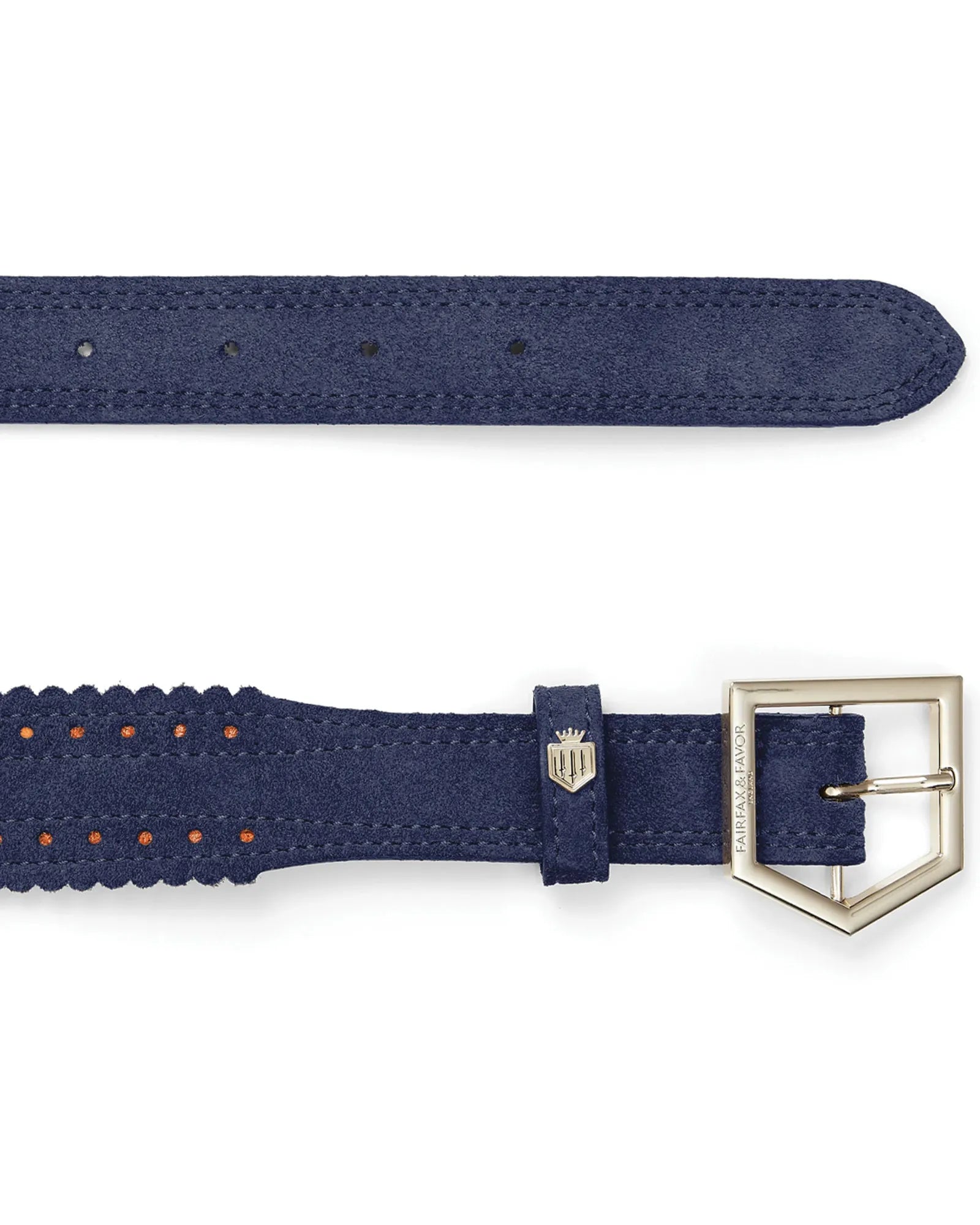 The Regina Belt in Ink Suede