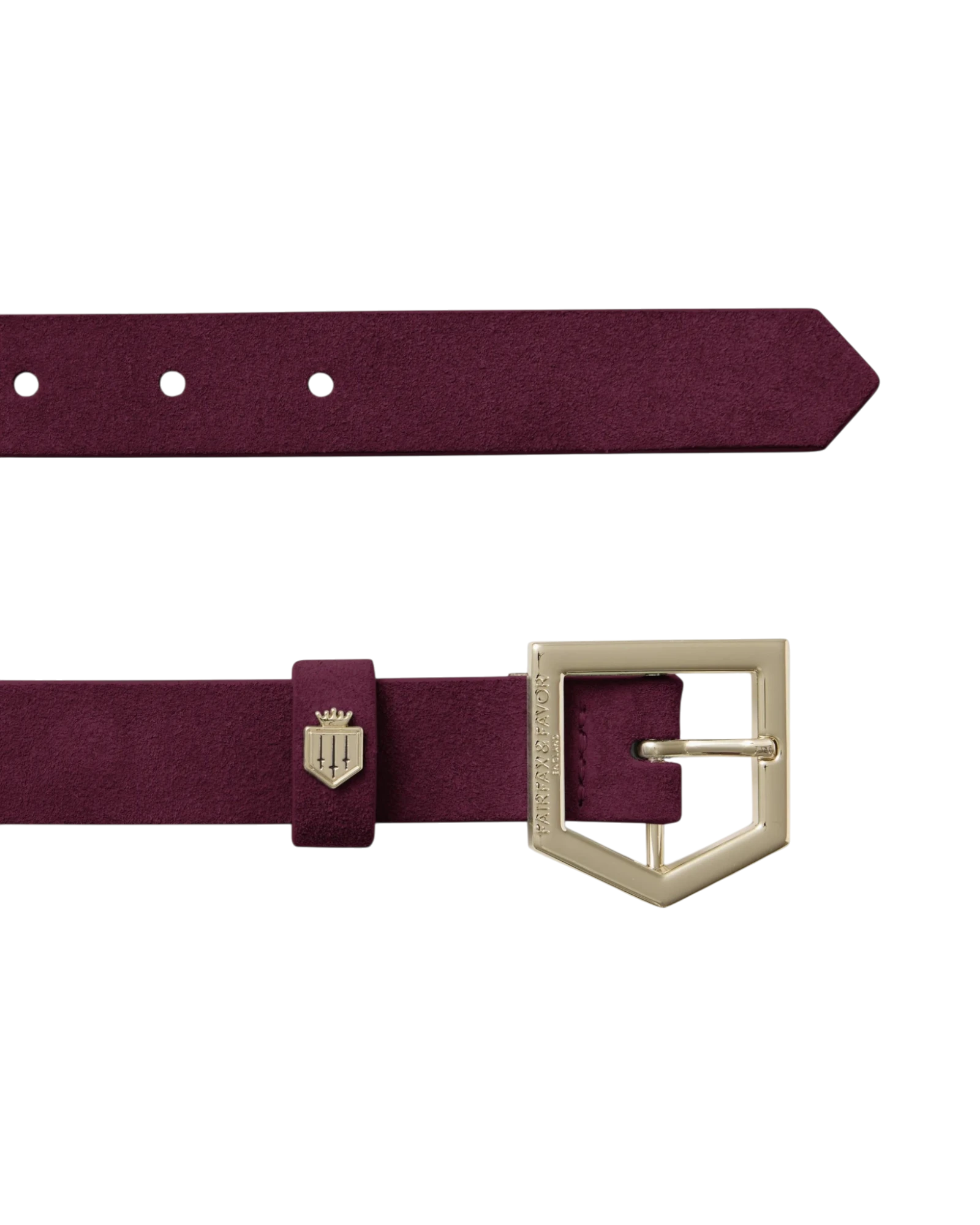 Sennowe Belt - Elderberry Suede