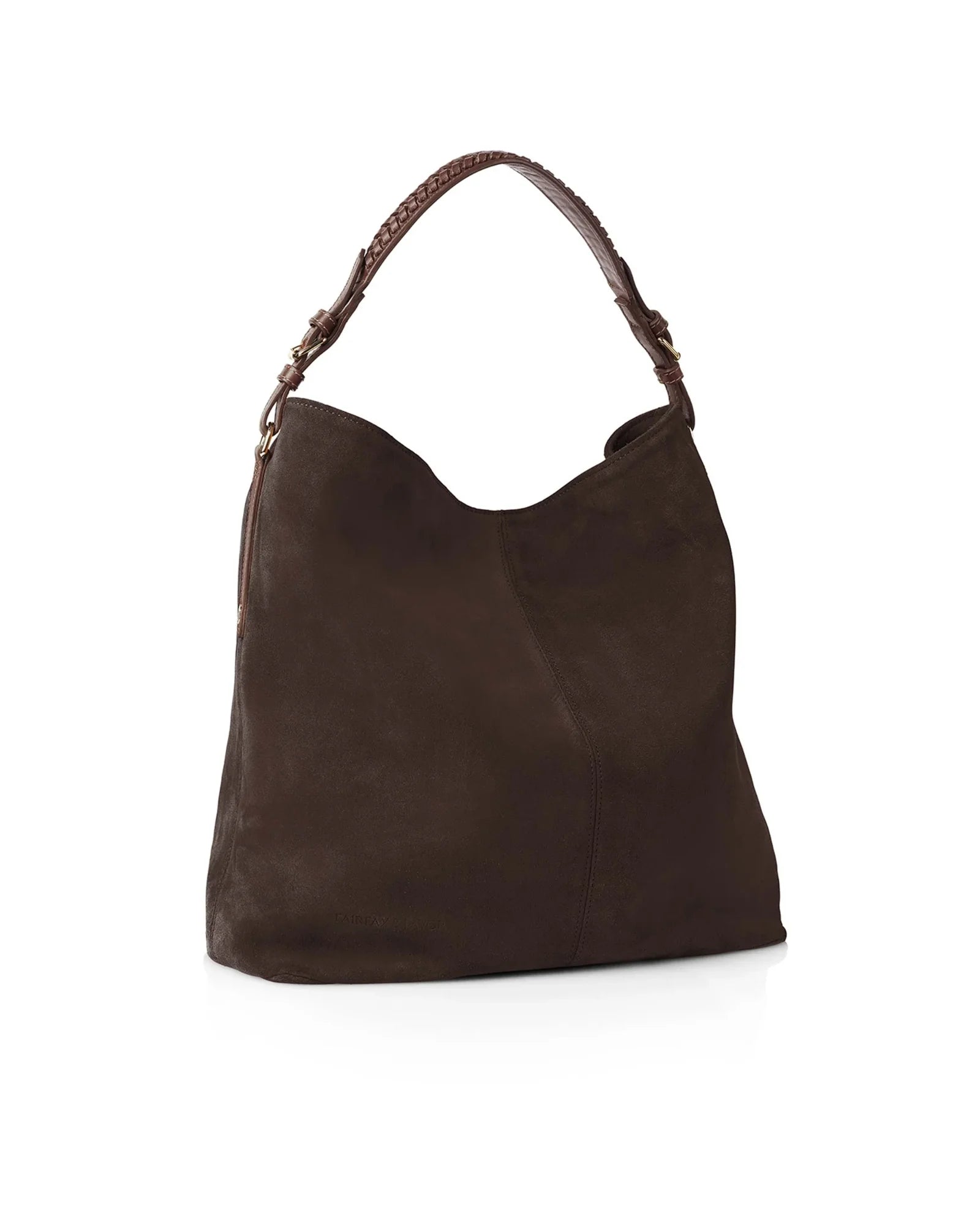 Tetbury Handbag - Chocolate Suede