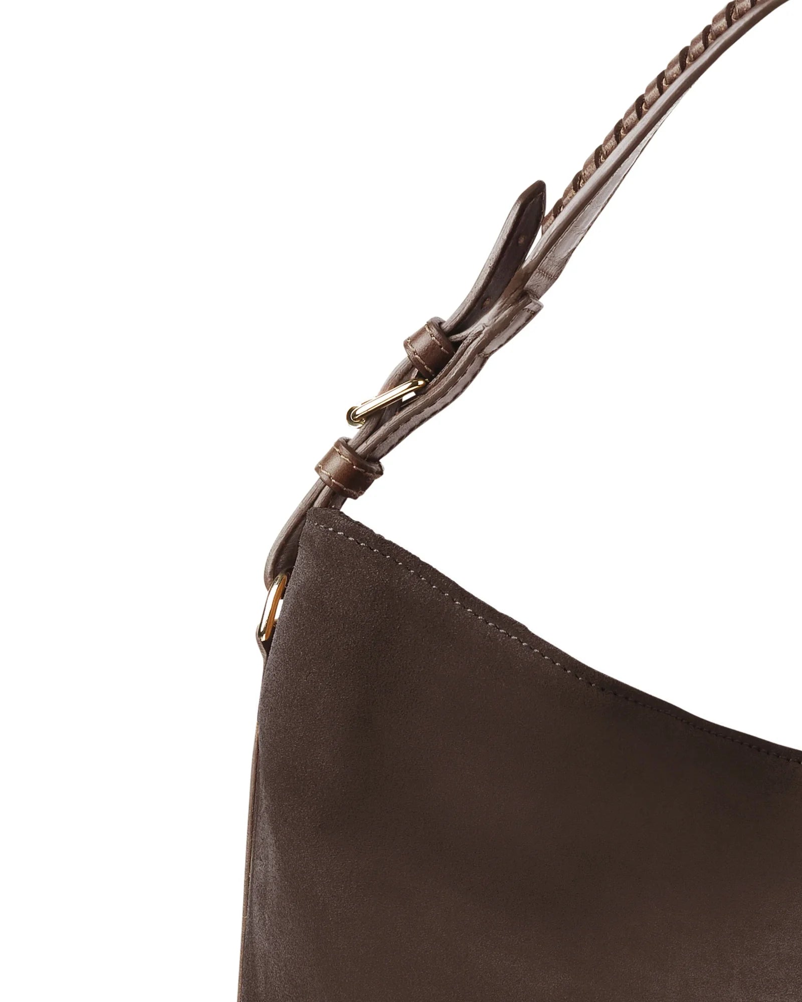 Tetbury Handbag - Chocolate Suede