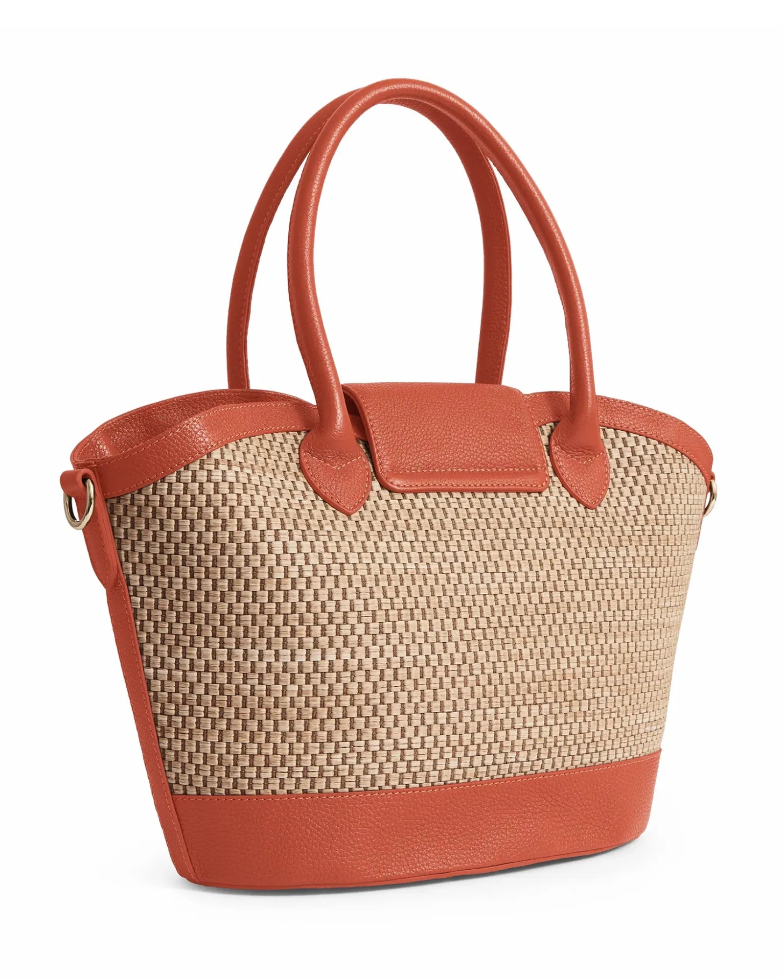 Windsor Basket Bag - Melon Leather