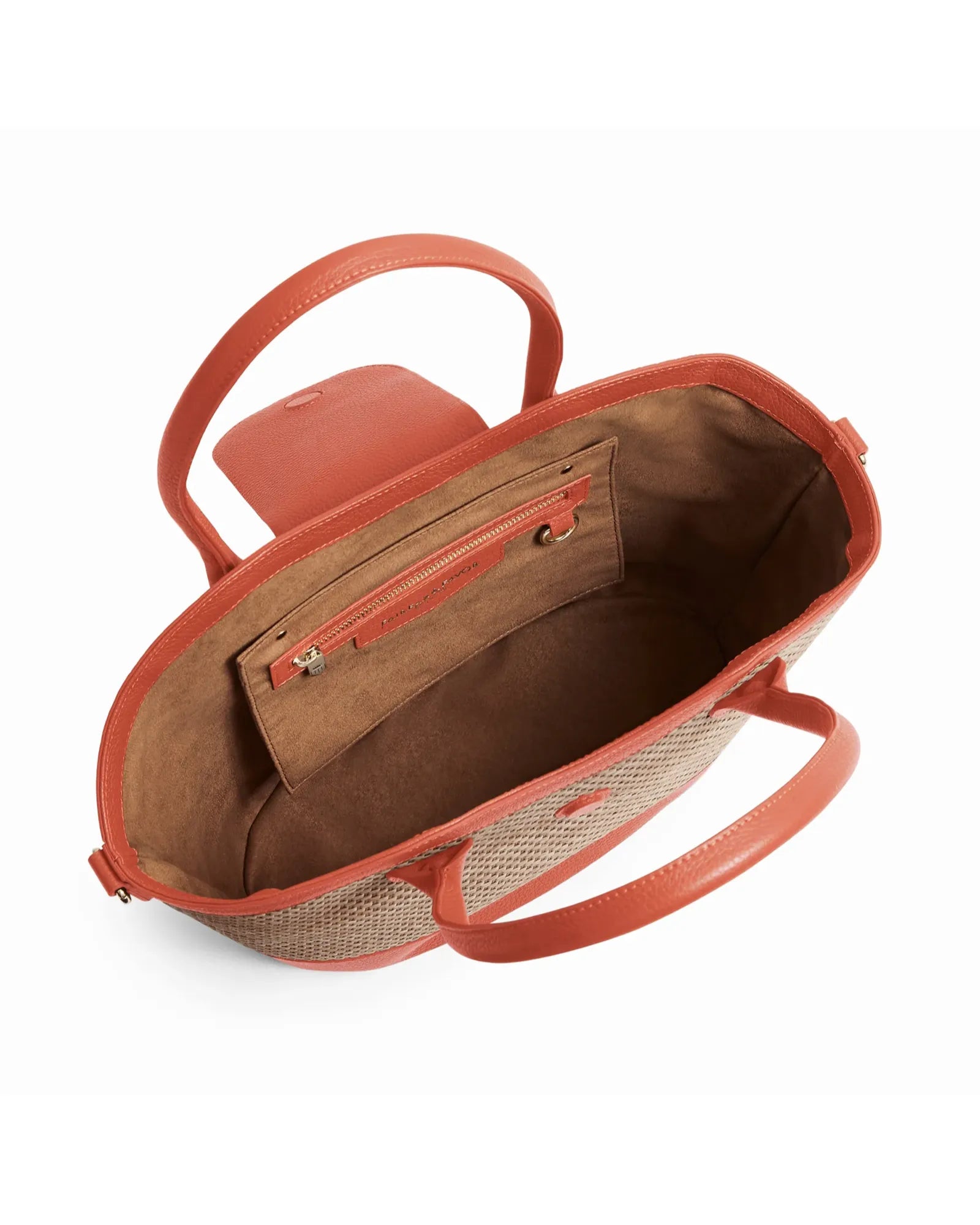 Windsor Basket Bag - Melon Leather