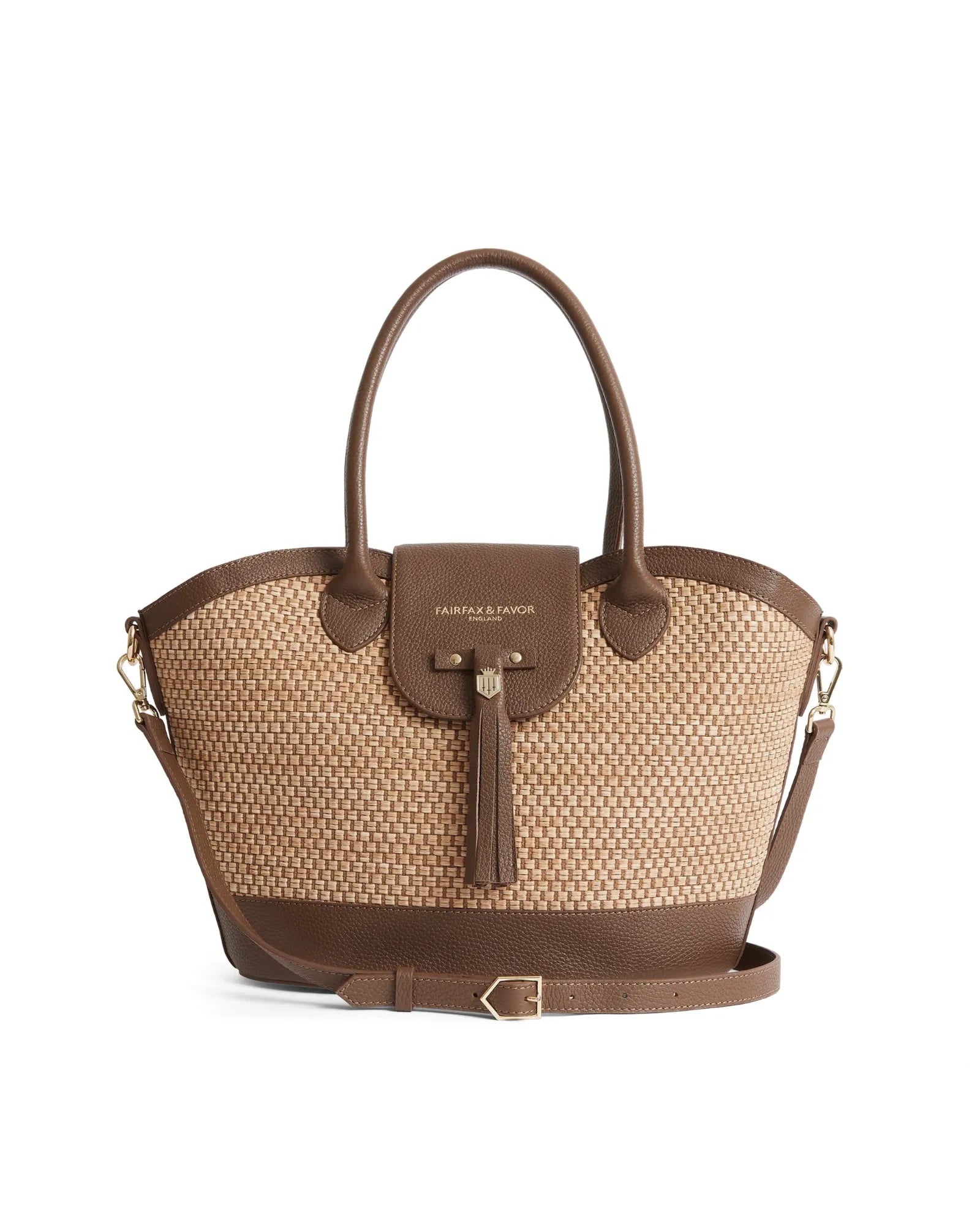 Windsor Basket Bag - Tan Leather