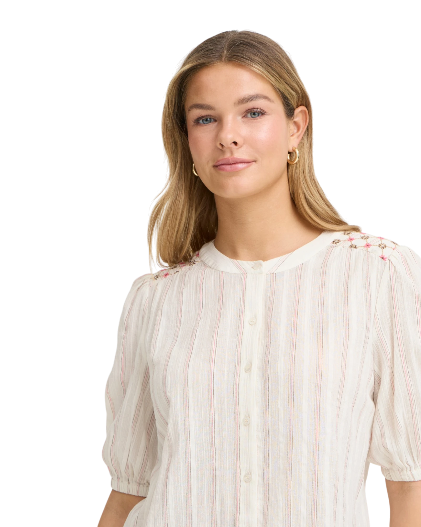 FRADI Shirt - Honeysuckle Stripes