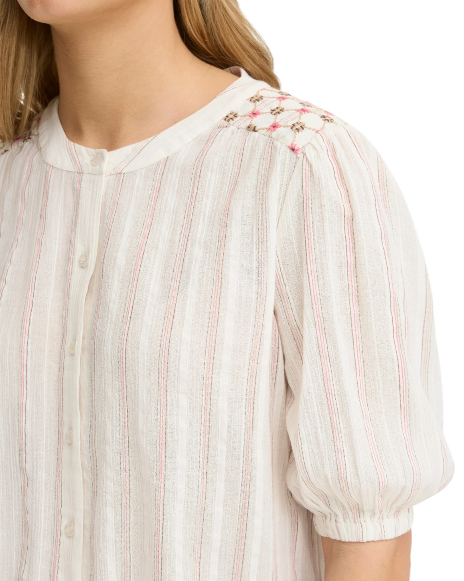 FRADI Shirt - Honeysuckle Stripes