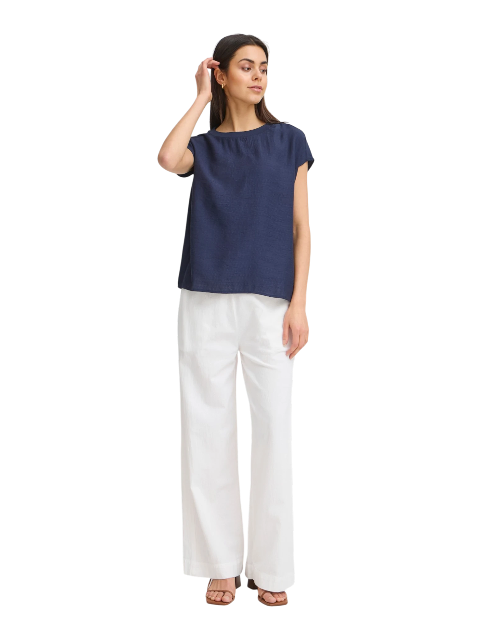 FRARIANA Blouse - Navy Blazer