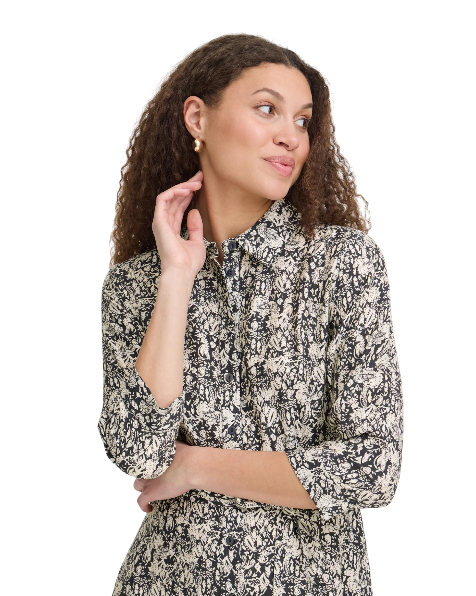 FRARIANA Dress - Floral Paisley Salute