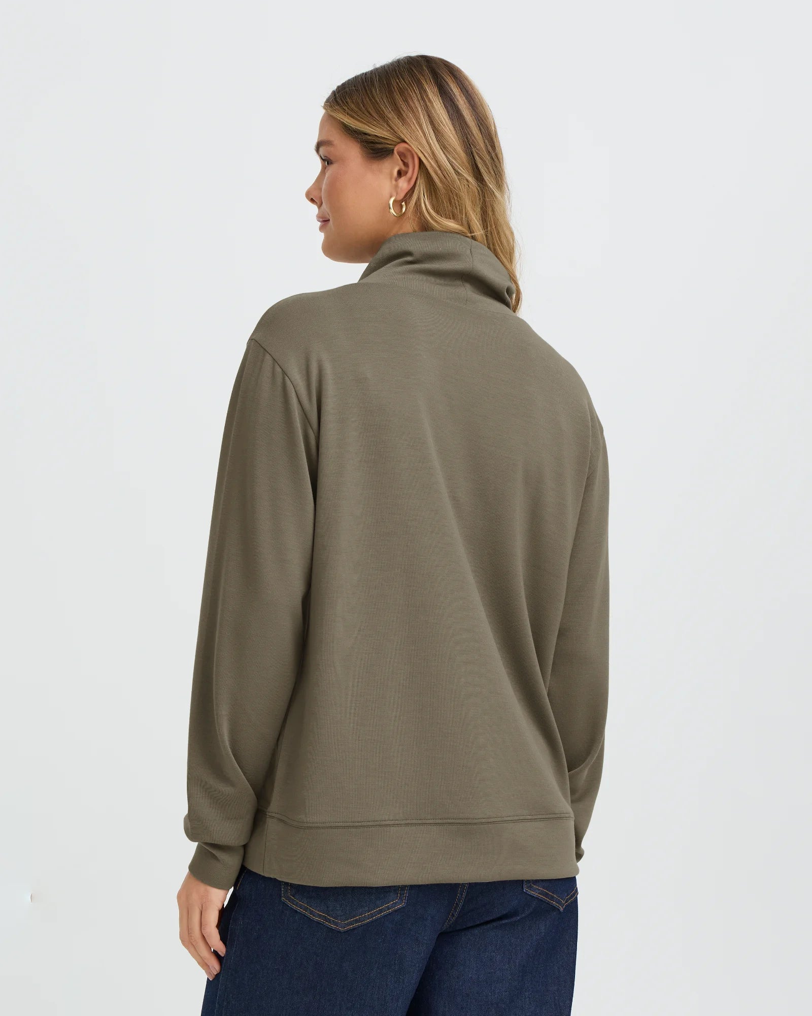 FRAURORA Sweatshirt - Smoky Olive