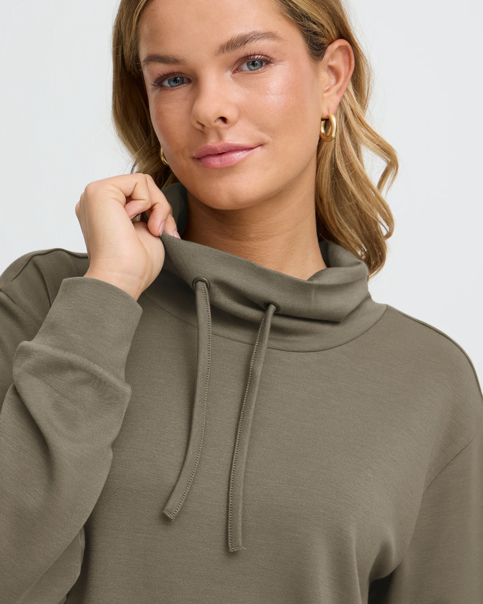 FRAURORA Sweatshirt - Smoky Olive