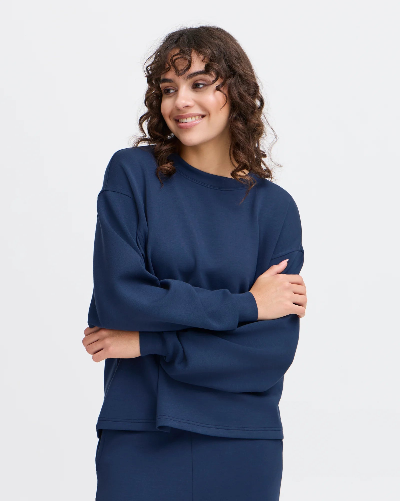 FRAURORA Sweatshirt - Navy Blazer
