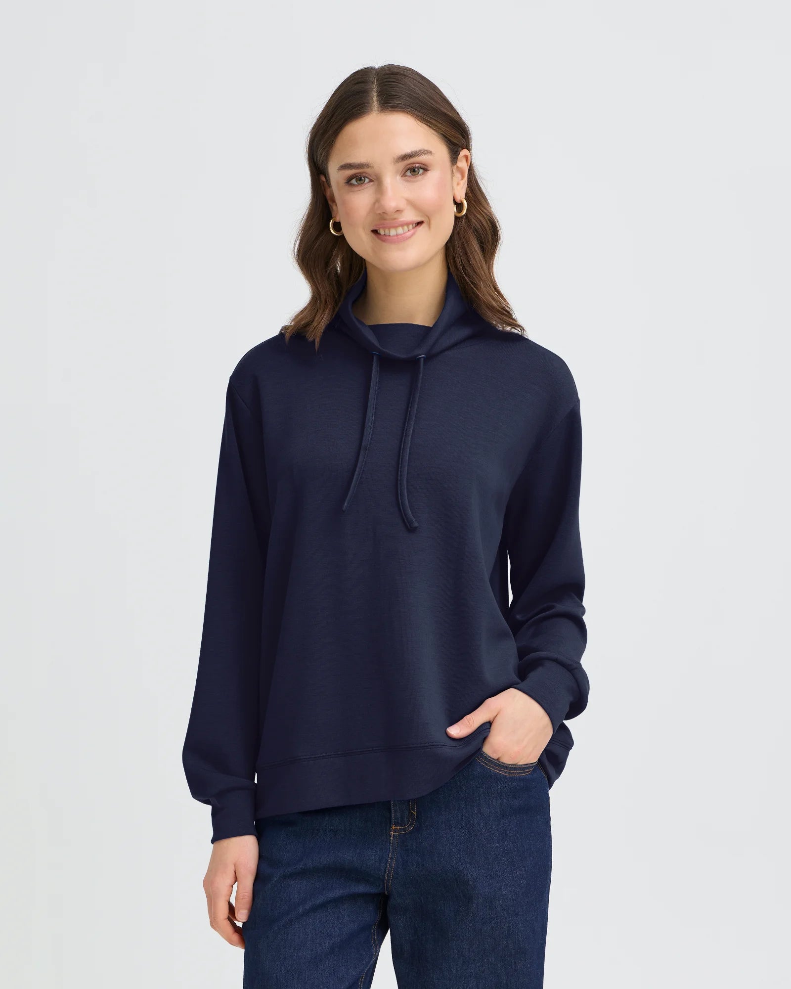 FRAURORA Sweatshirt - Navy Blazer
