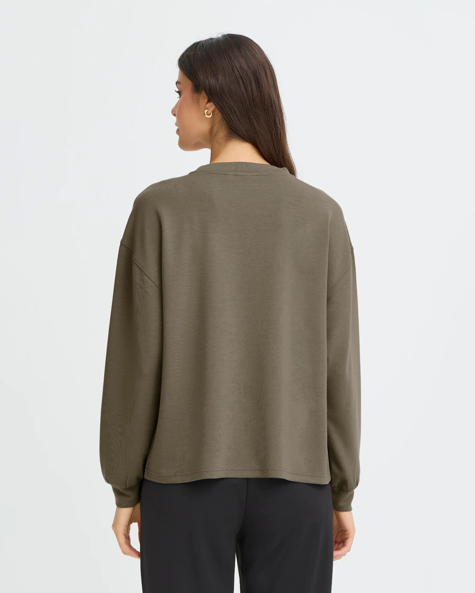 FRAURORA Sweatshirt - Smoky Olive