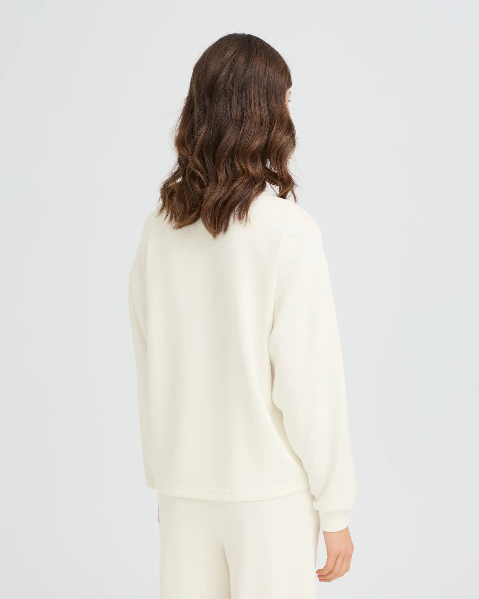 FRAURORA Sweatshirt - Whisper White