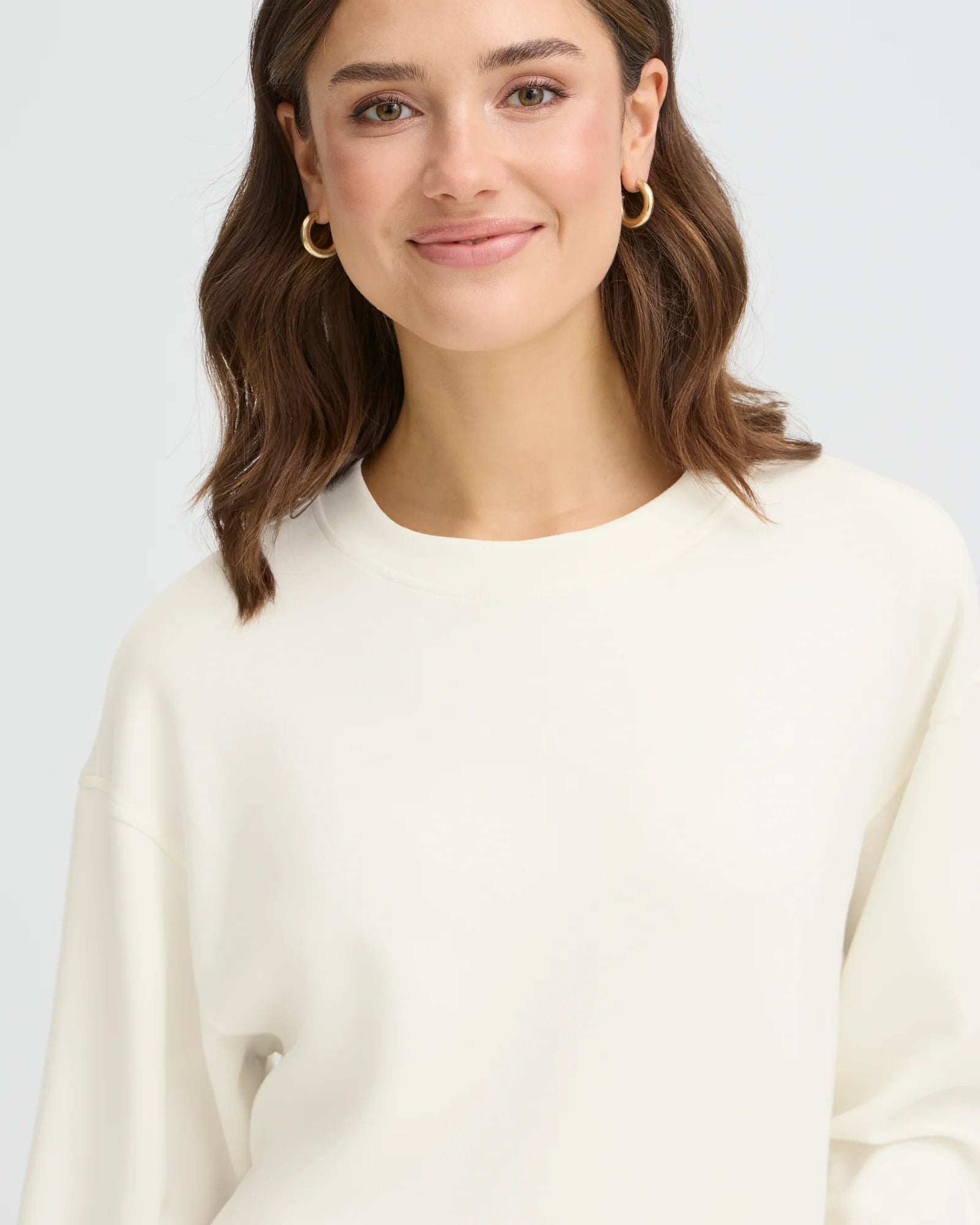 FRAURORA Sweatshirt - Whisper White