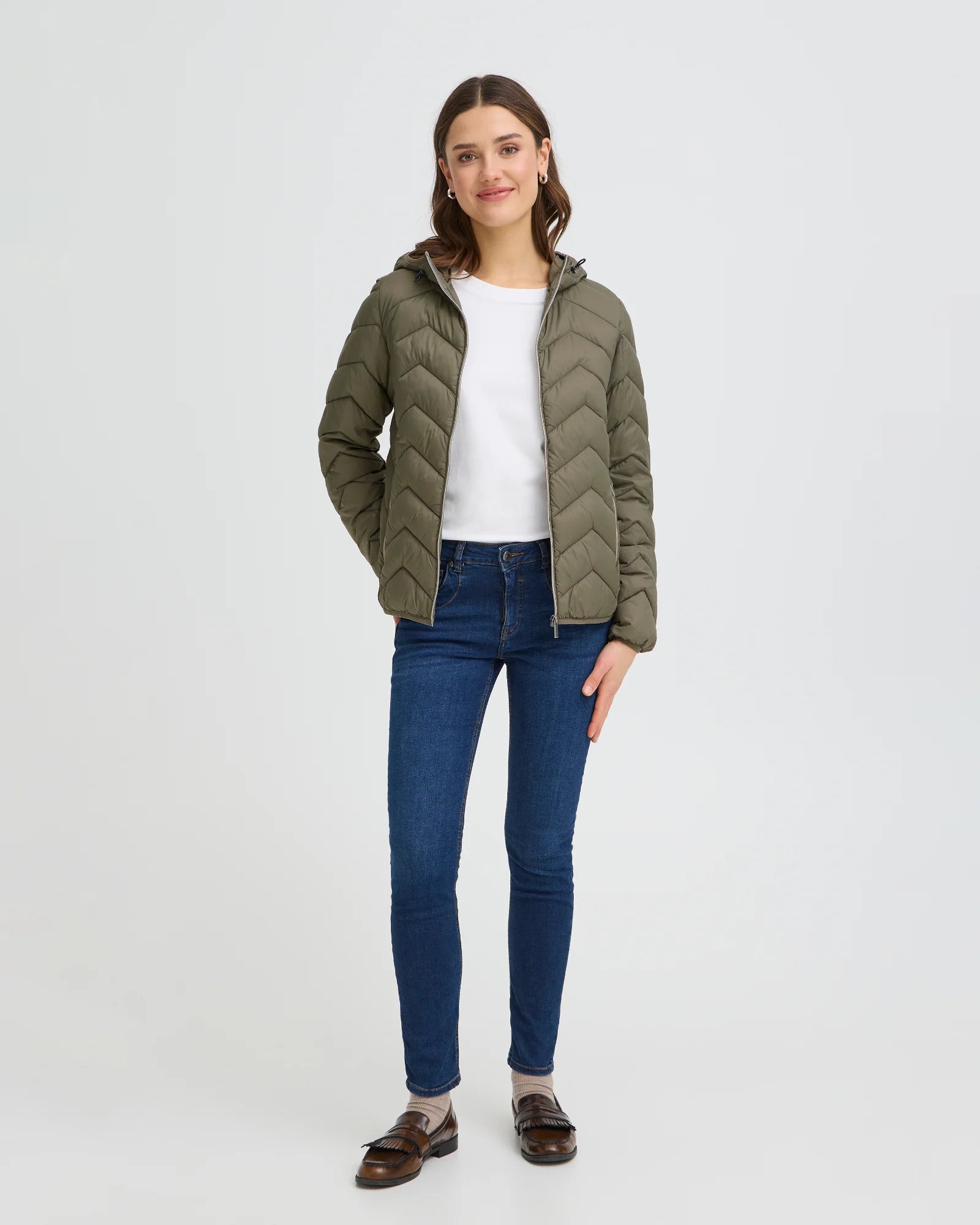 FRBAPADDING Jacket - Smoky Olive