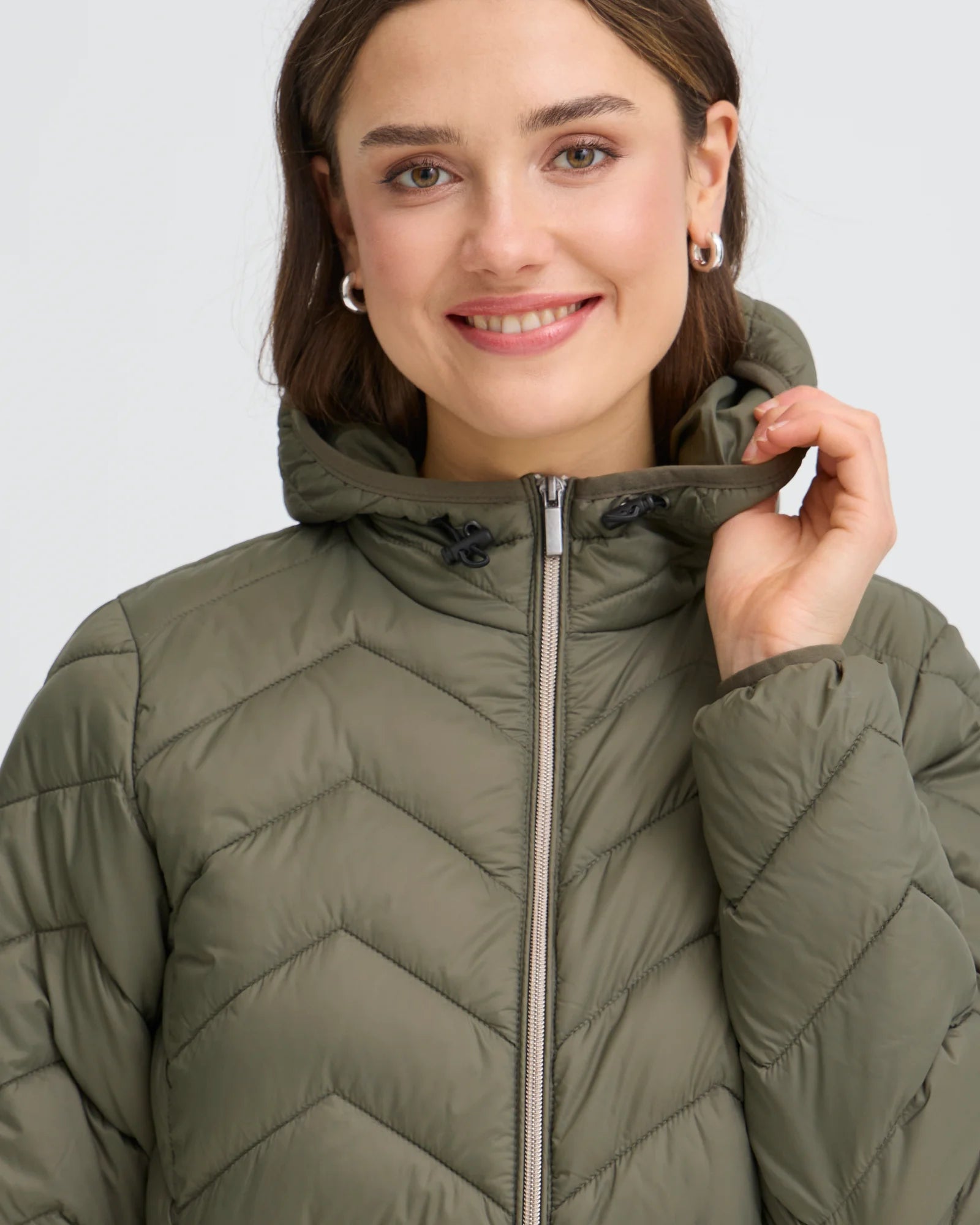 FRBAPADDING Jacket - Smoky Olive