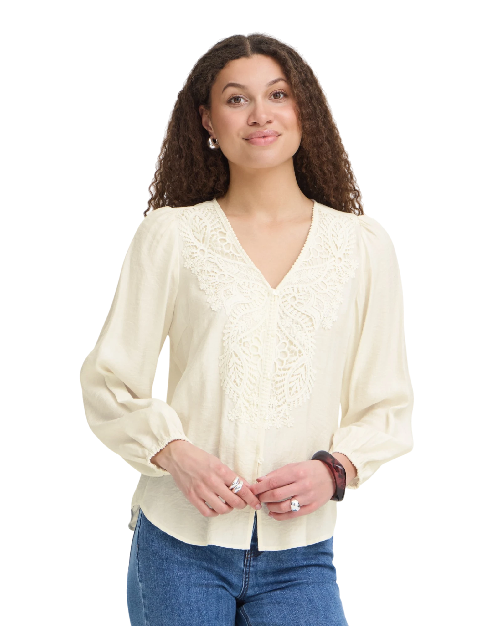 FRBLONDIE Shirt - Whisper White