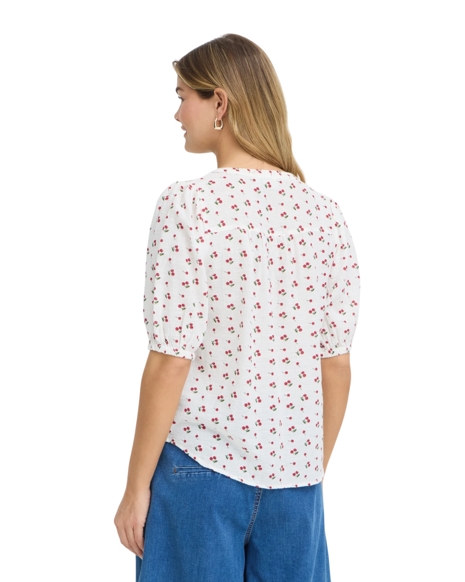 FRBOBBI Blouse - Pink Cherrys